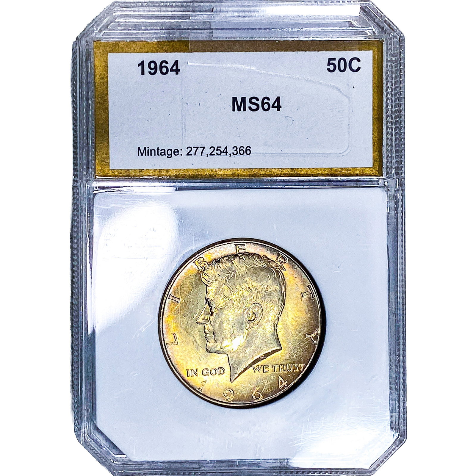 1964 Kennedy Half Dollar PCI MS64 (1 of 2)