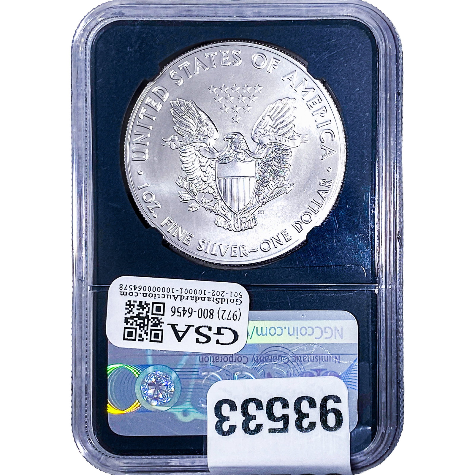 2018 Silver Eagle NGC MS70 - 2