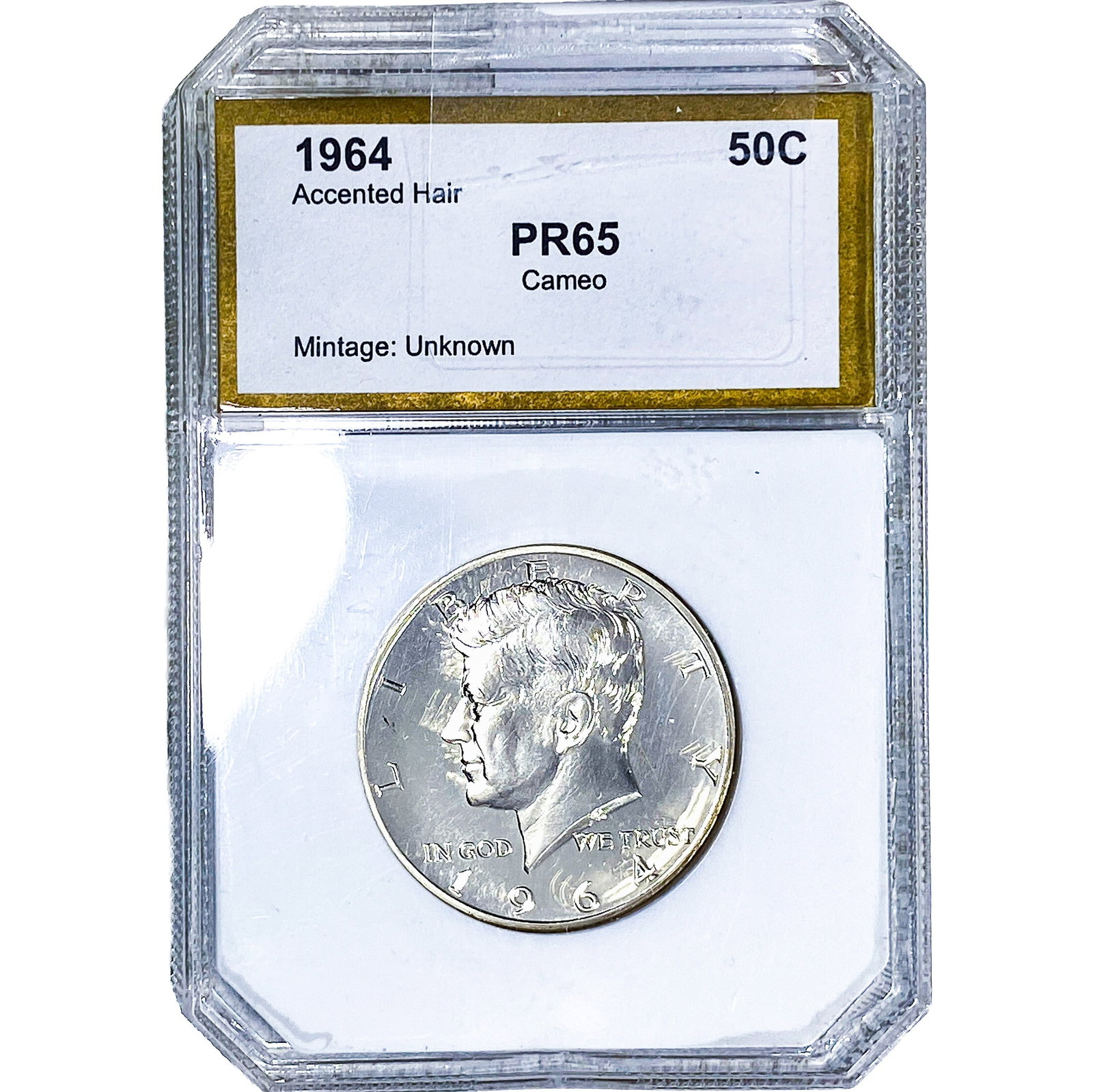 1964 Kennedy Half Dollar PCI PR65 (1 of 2)