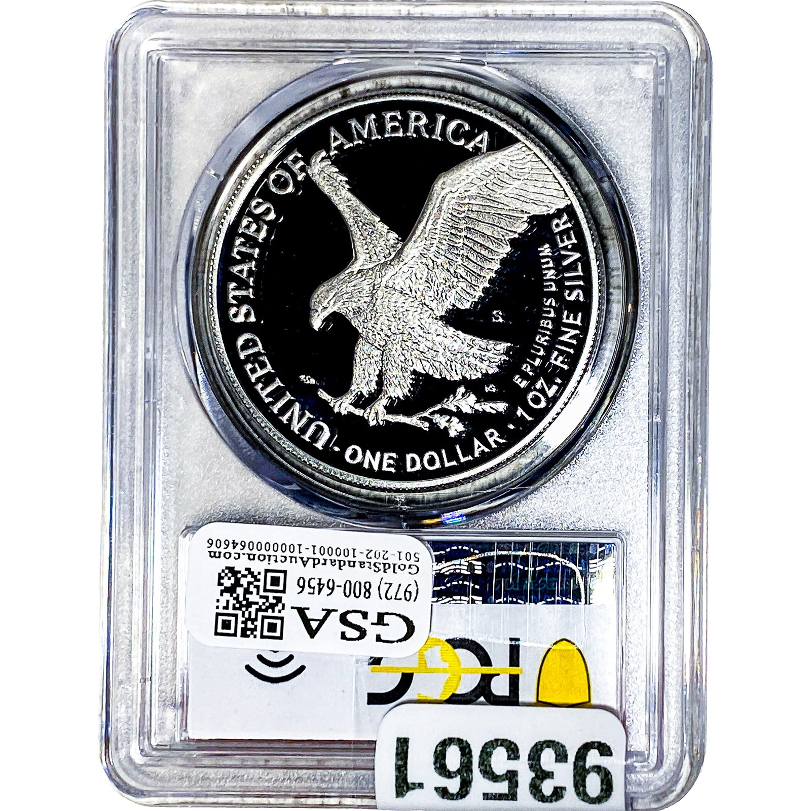 2022-S Silver Eagle PCGS PR69 DCAM - 2