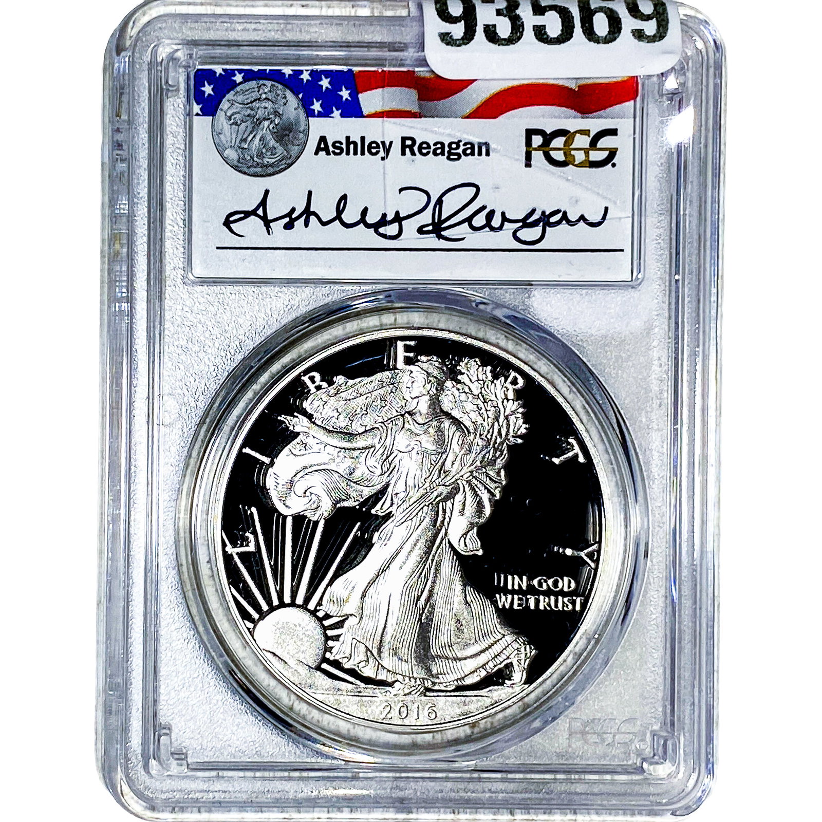 2016-W Silver Eagle PCGS PR69 DCAM 30th Anniv.: 2016-W Silver Eagle PCGS PR69 DCAM 30th Anniv.