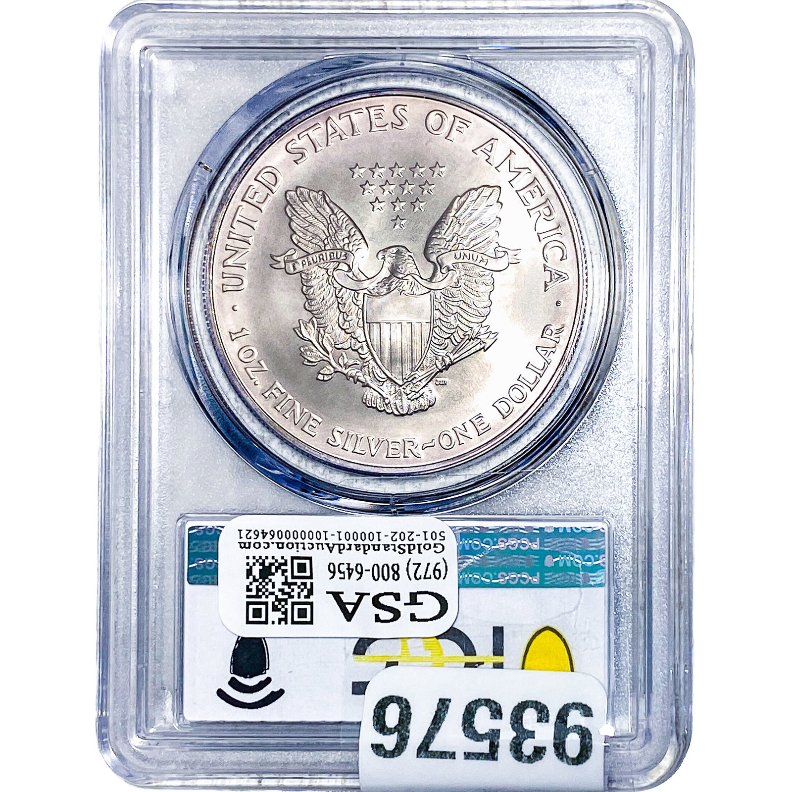2005 Silver Eagle PCGS MS68 - 2