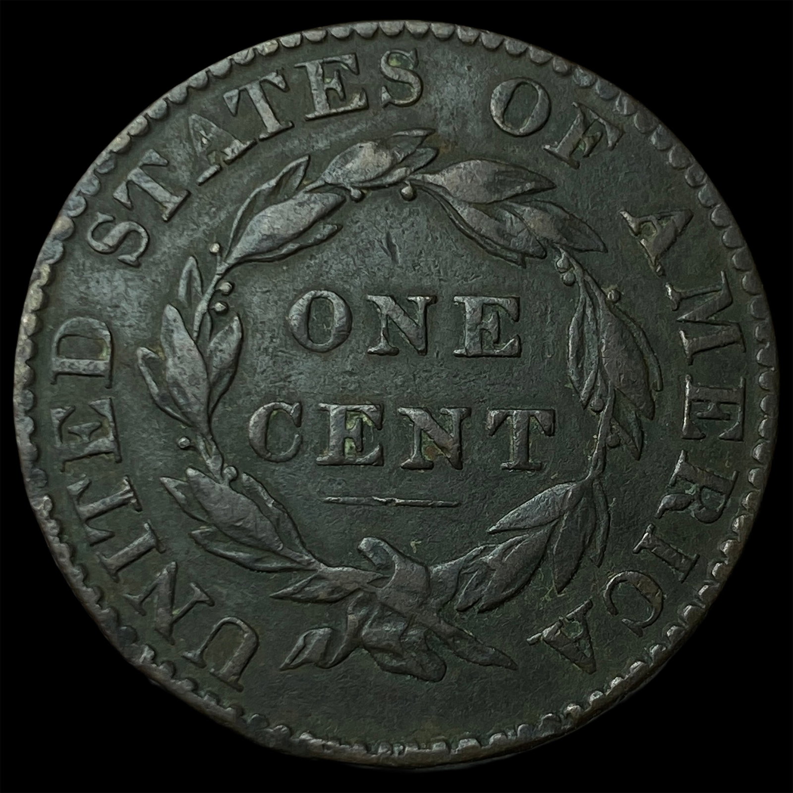 1827 Large Cent LIGHTLY CIRCULATED - 2