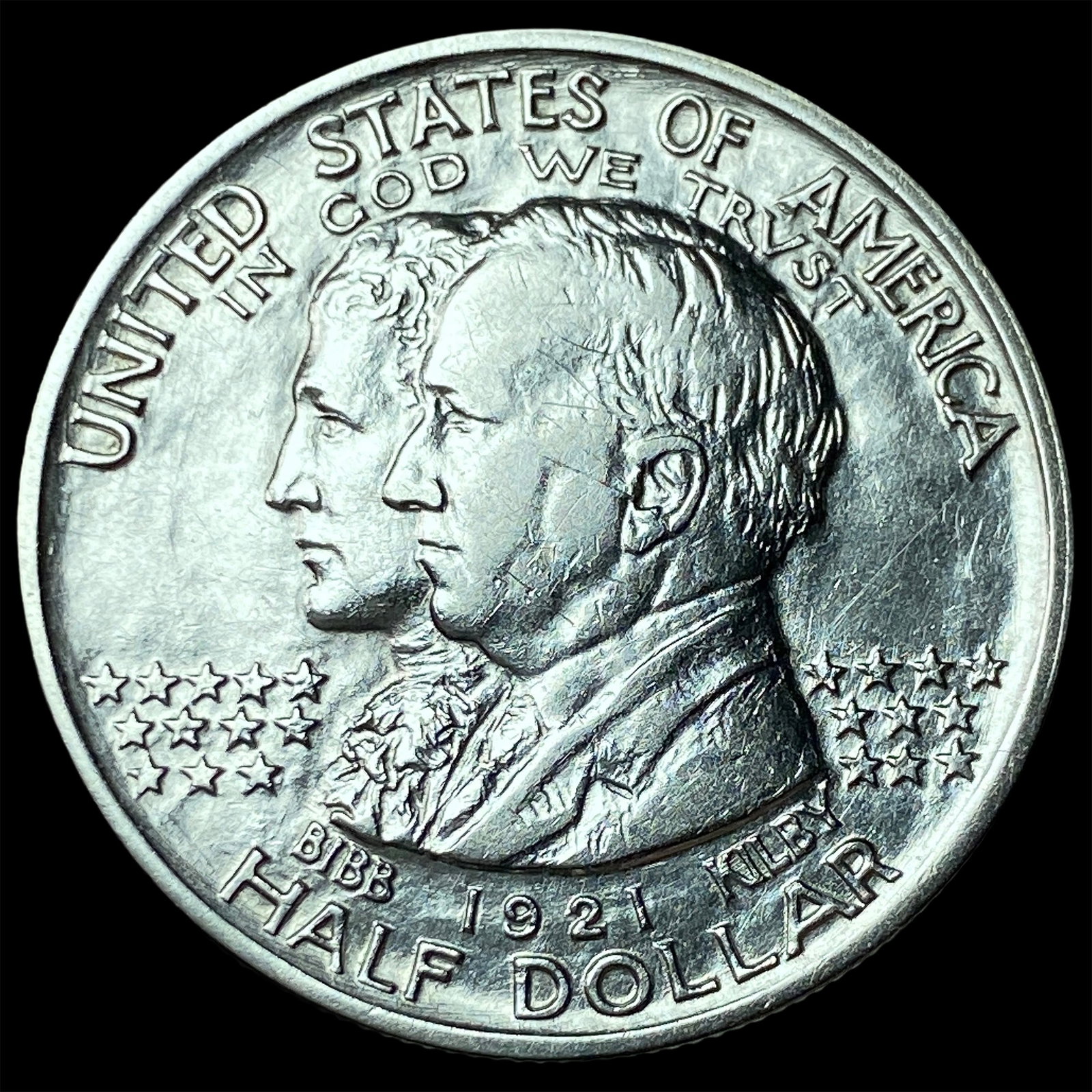 1921 Silver Half Dollar Alabama Centennial CLOSELY UNCIRCULATED (1 of 2)