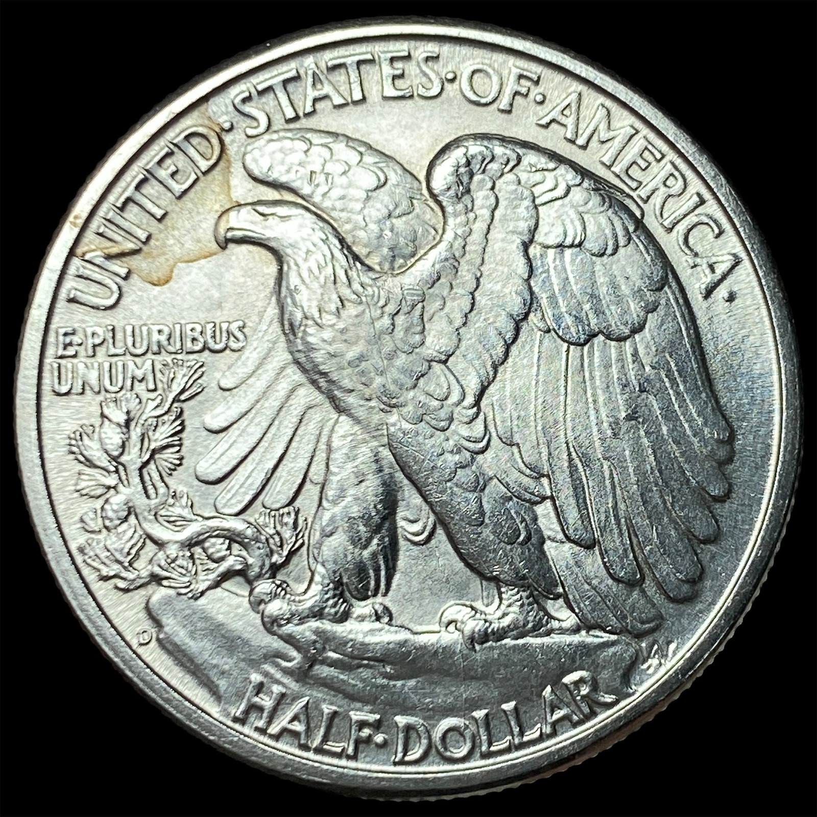 1947-D Silver Half Dollar Walking Liberty UNCIRCULATED - 2