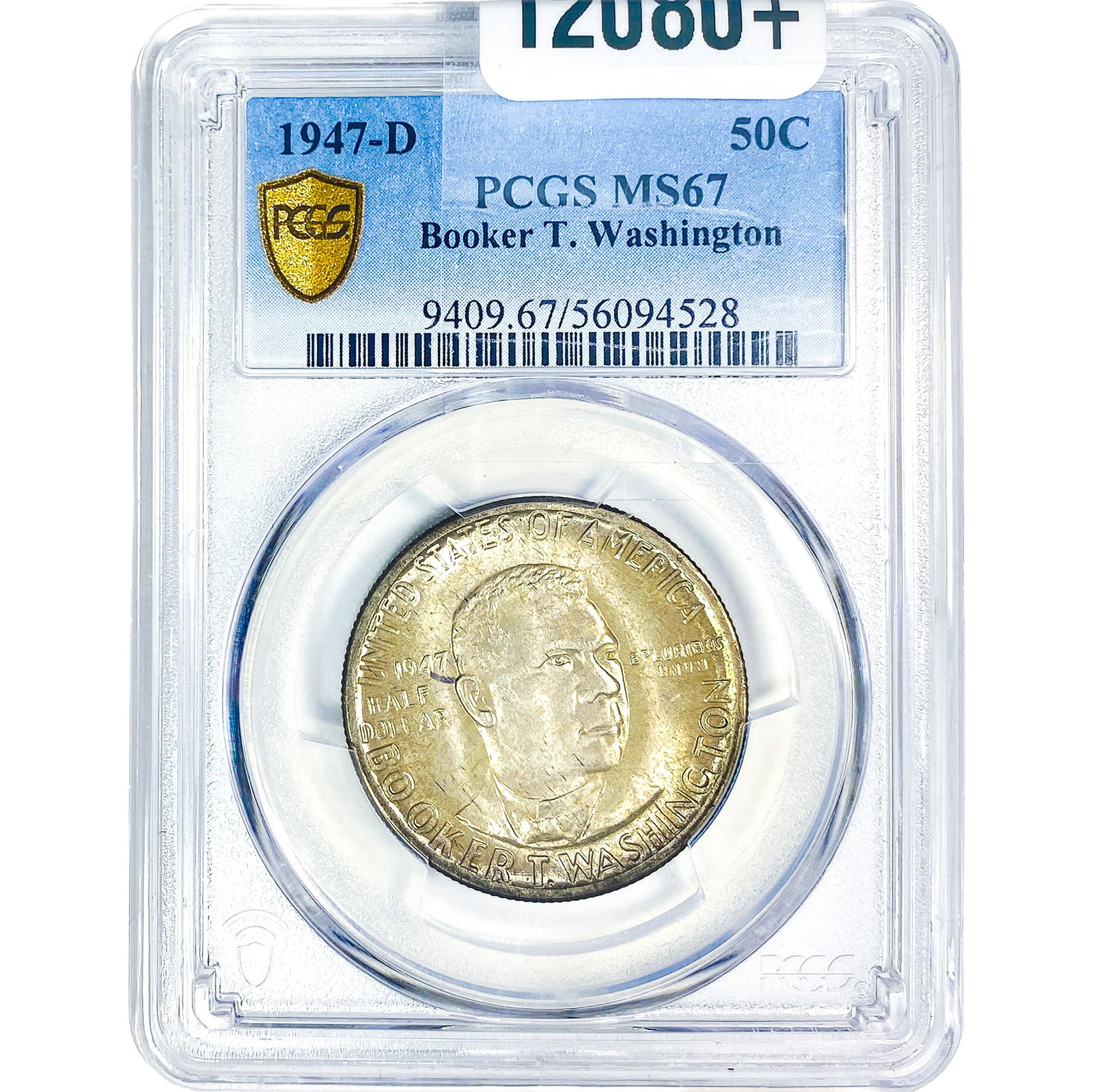 1947-D Booker T Half Dollar PCGS MS67 (1 of 4)