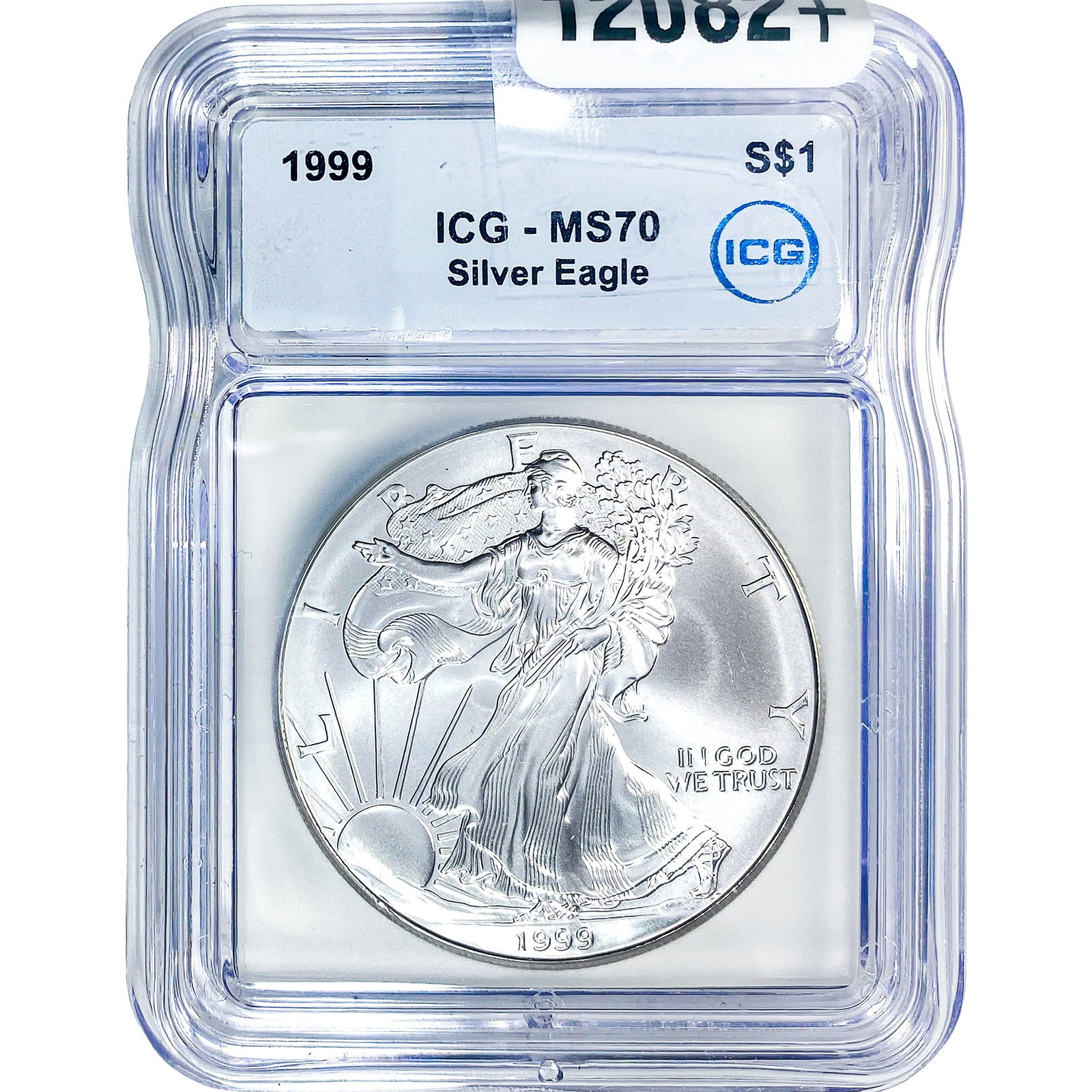1999 Silver Eagle ICG MS70: 1999 Silver Eagle ICG MS70