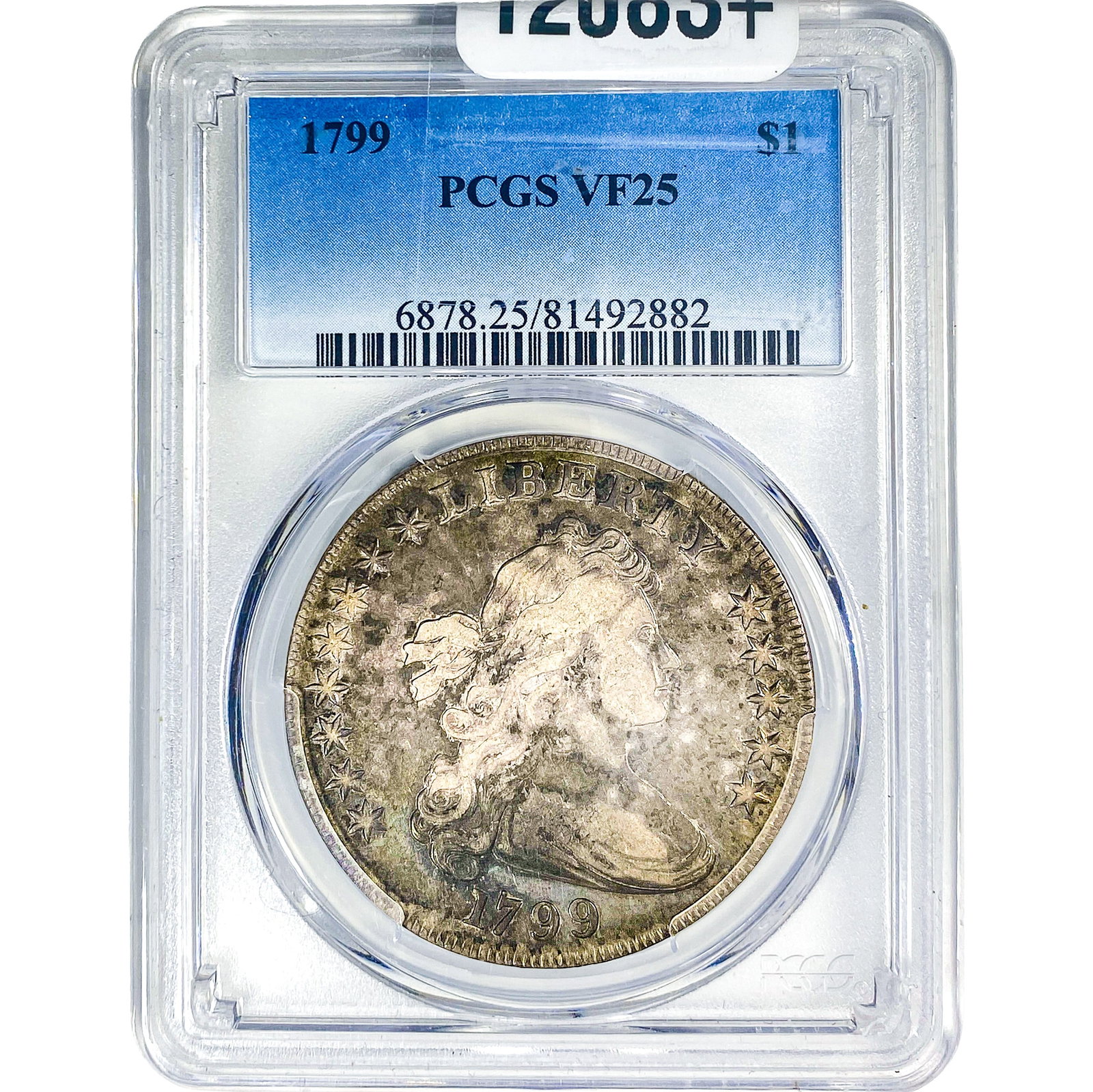 1799 Draped Bust Dollar PCGS VF25 (1 of 4)