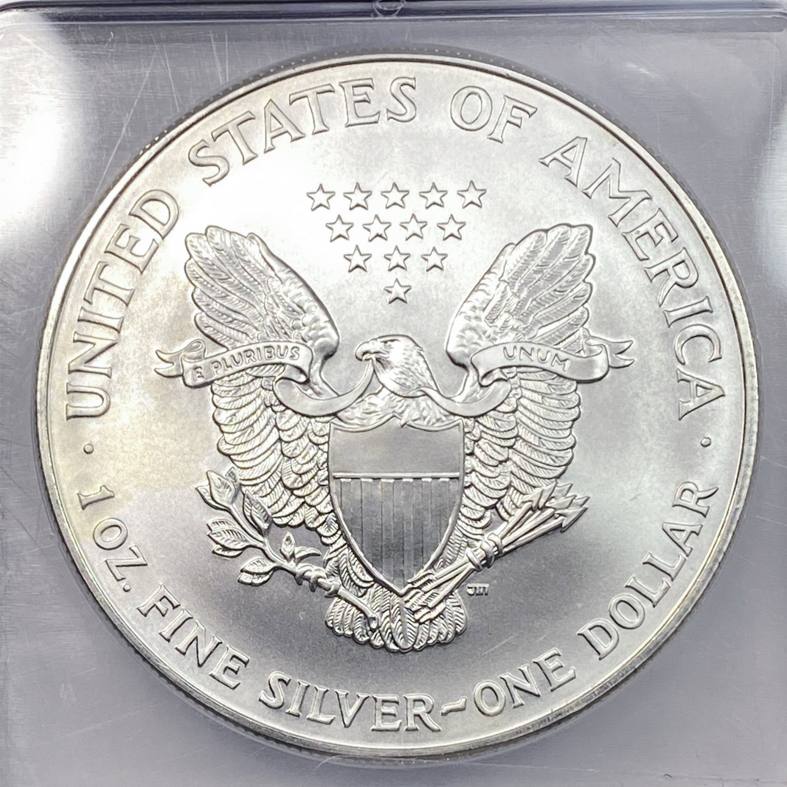 1999 Silver Eagle ICG MS70 - 4