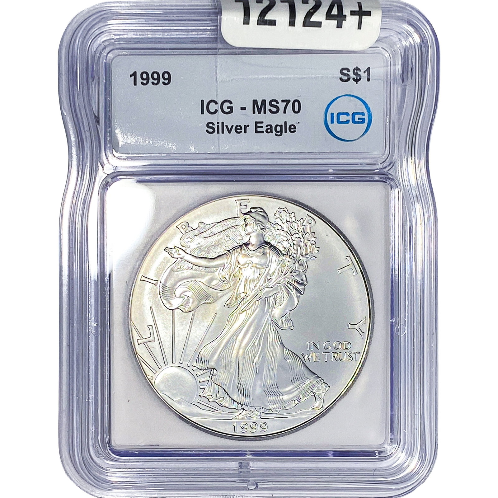 1999 Silver Eagle ICG MS70: 1999 Silver Eagle ICG MS70