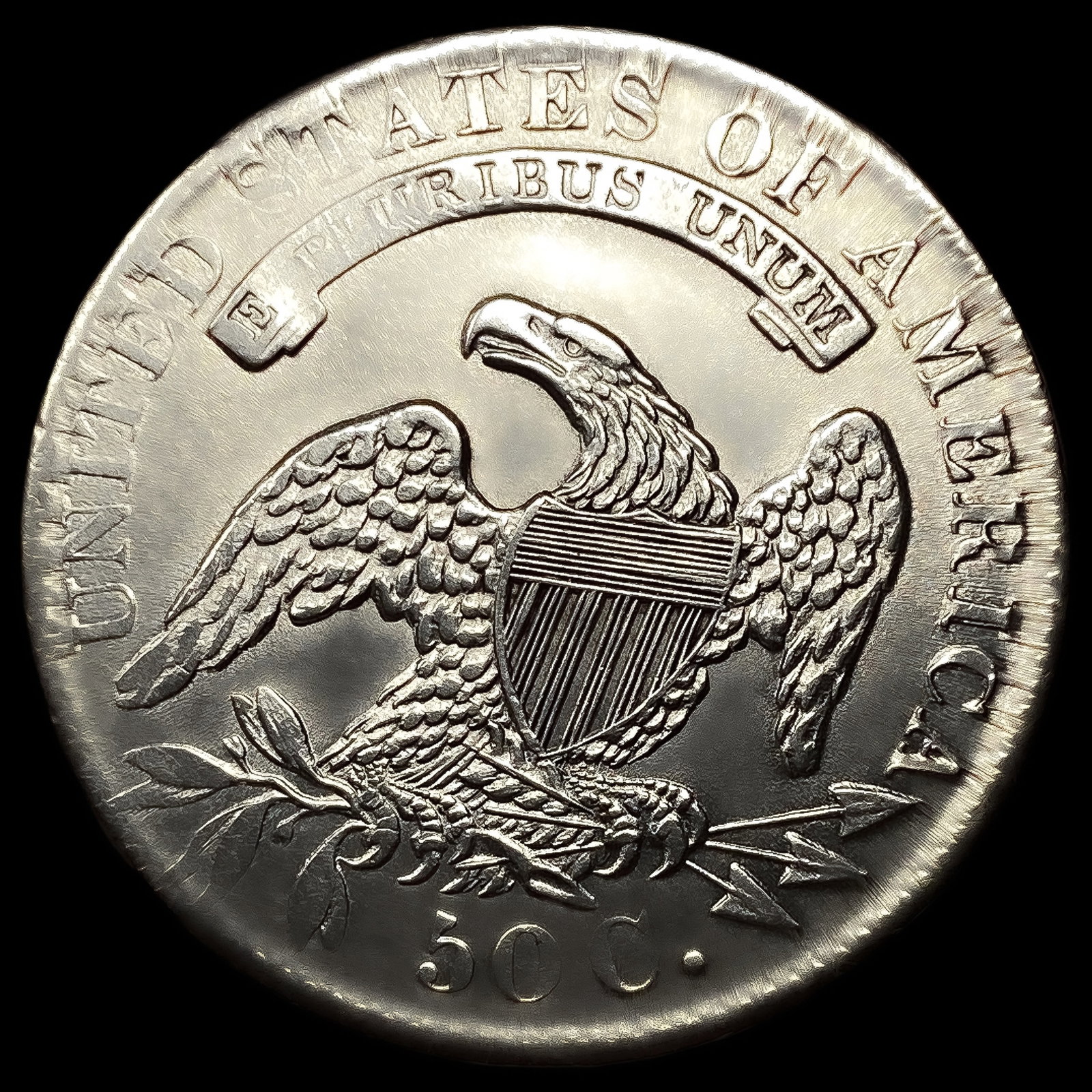 1832 Capped Bust Half Dollar UNCIRCULATED - 2