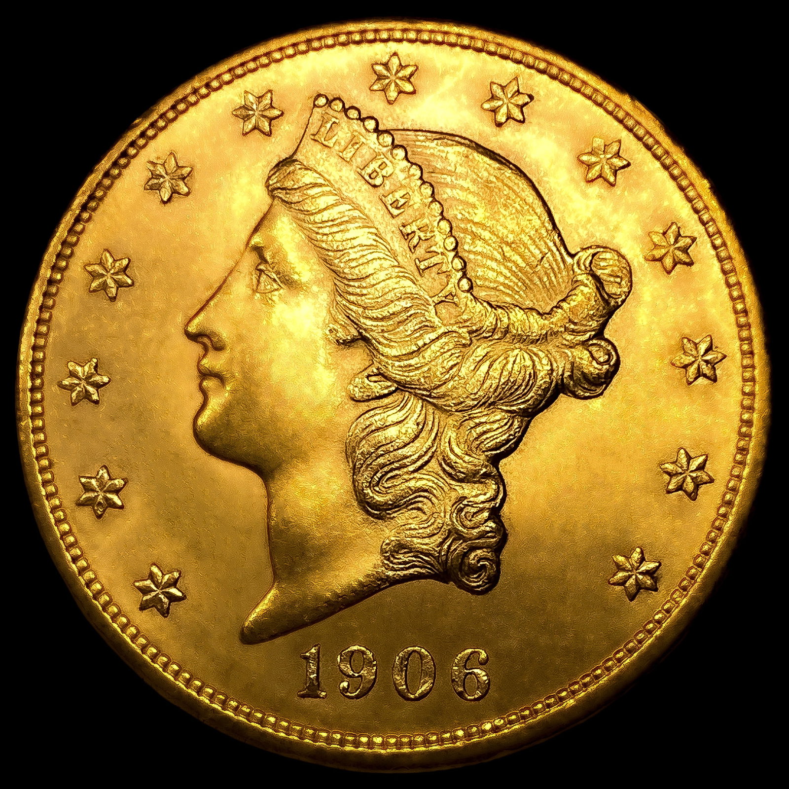 1906 $20 Gold Double Eagle (1 of 2)