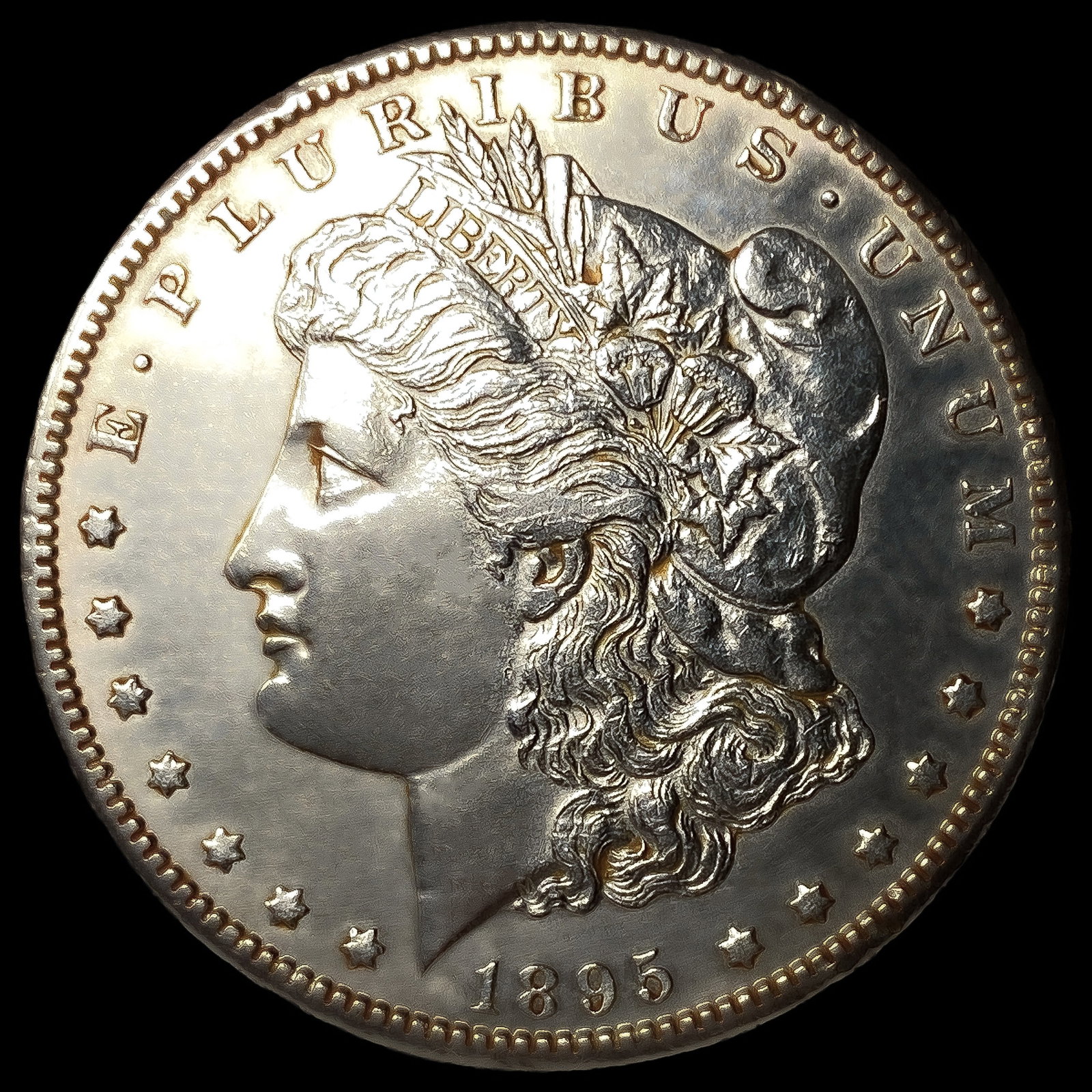 1895-S Morgan Silver Dollar: 1895-S Morgan Silver Dollar