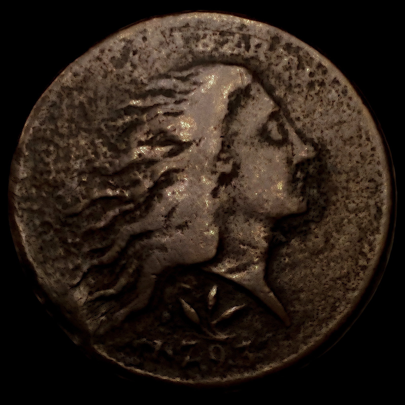 1793 Flowing Hair Large Cent: 1793 Flowing Hair Large Cent