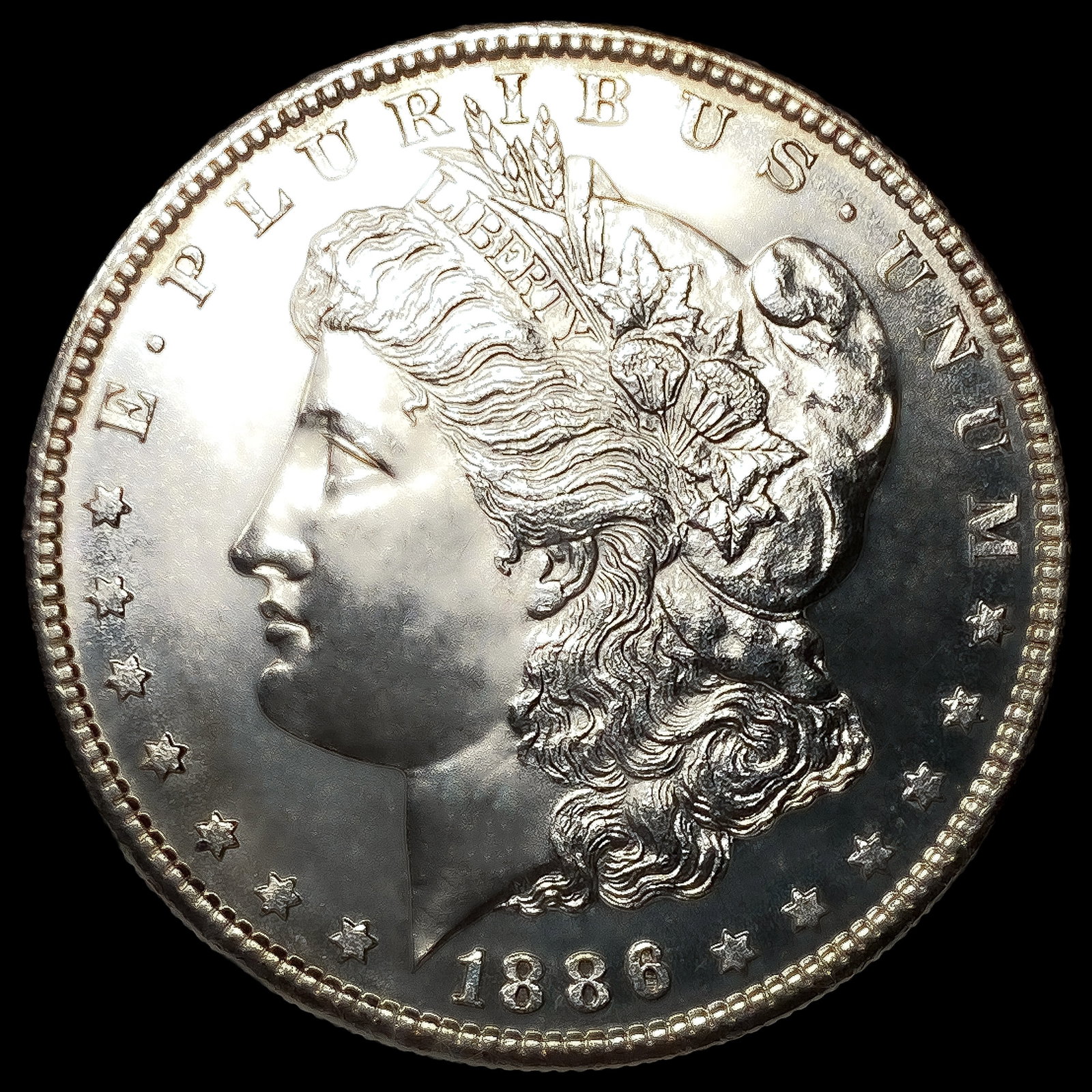 1886-S Morgan Silver Dollar: 1886-S Morgan Silver Dollar
