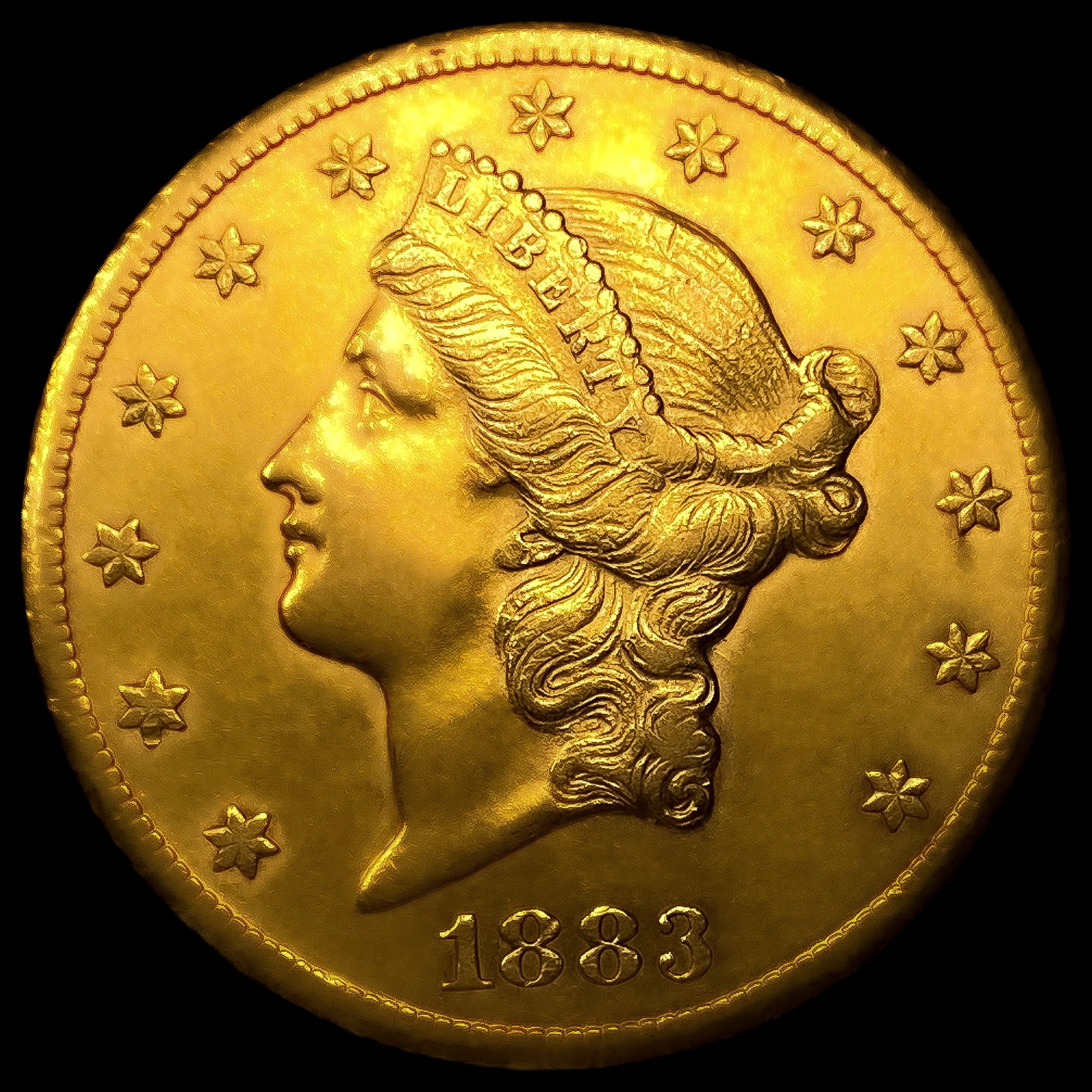 1883-CC $20 Gold Double Eagle (1 of 2)