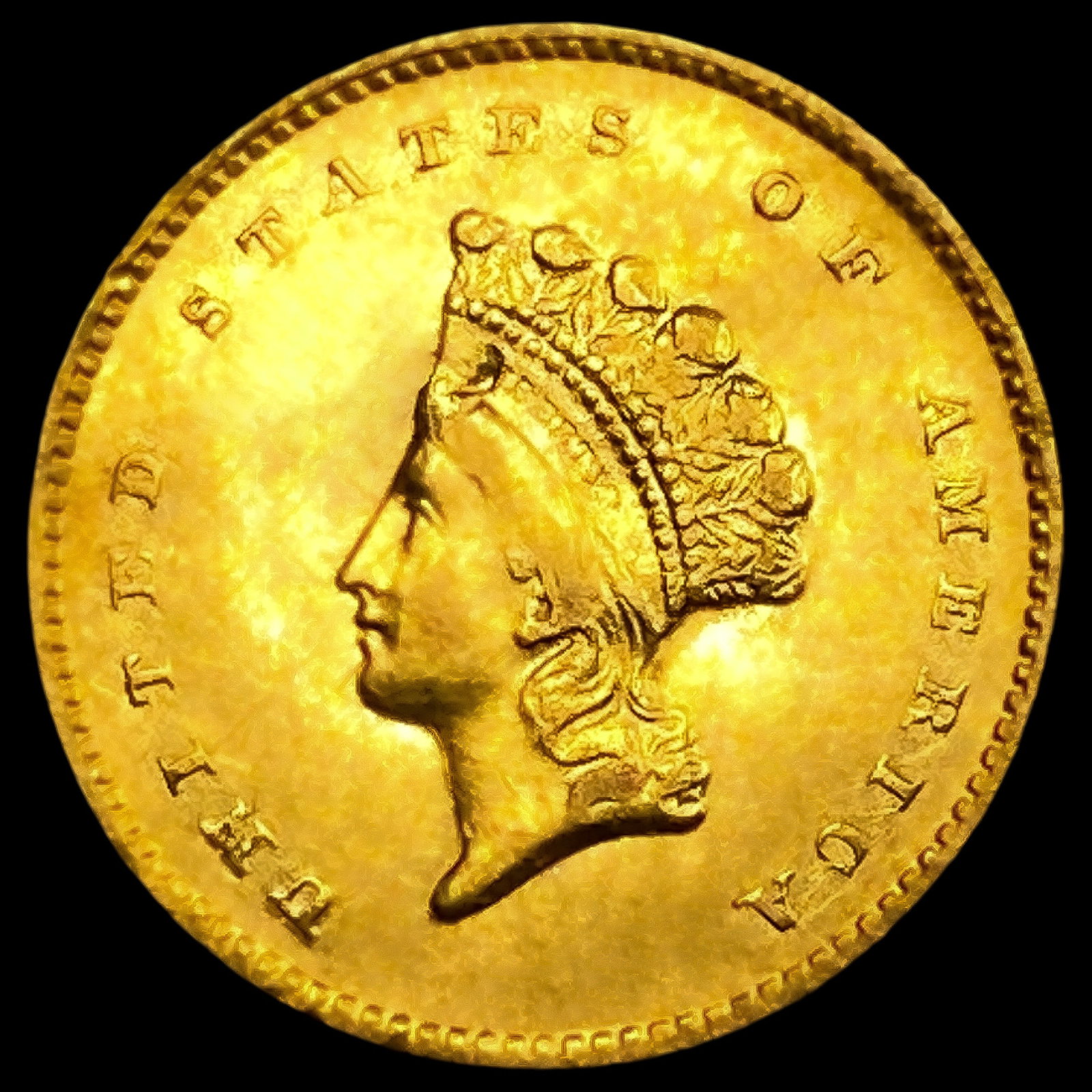 1855-O Rare Gold Dollar: 1855-O Rare Gold Dollar