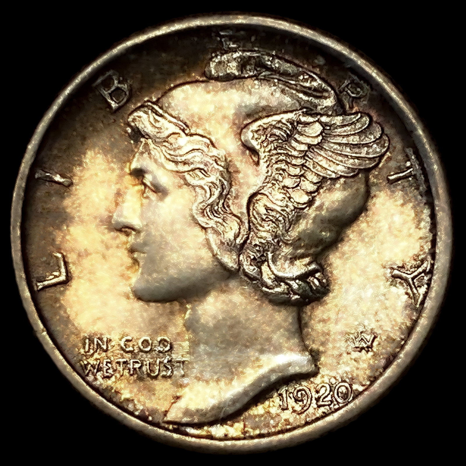1920-S Mercury Dime: 1920-S Mercury Dime