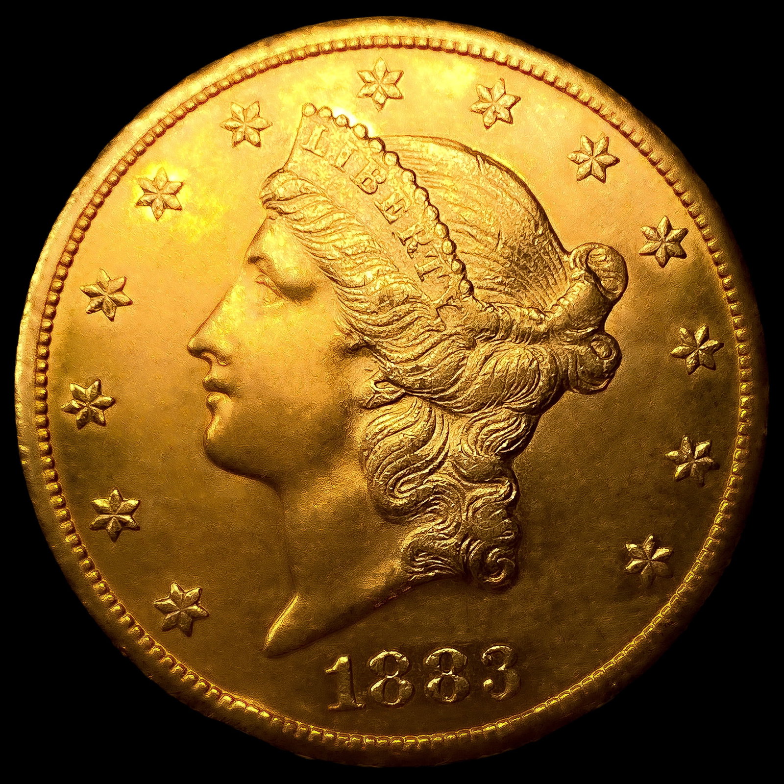 1883-CC $20 Gold Double Eagle (1 of 2)