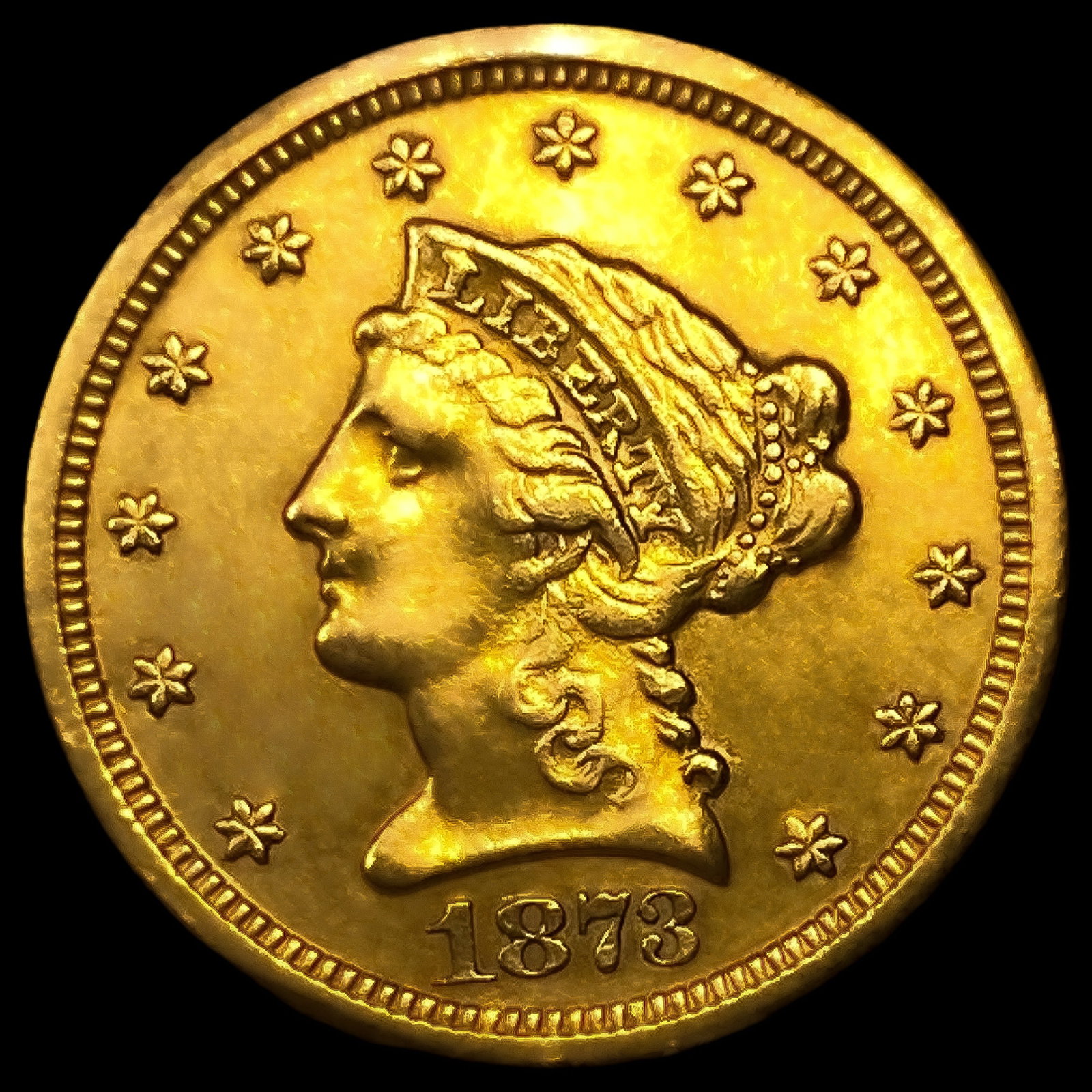 1873-S $2.50 Gold Quarter Eagle (1 of 2)