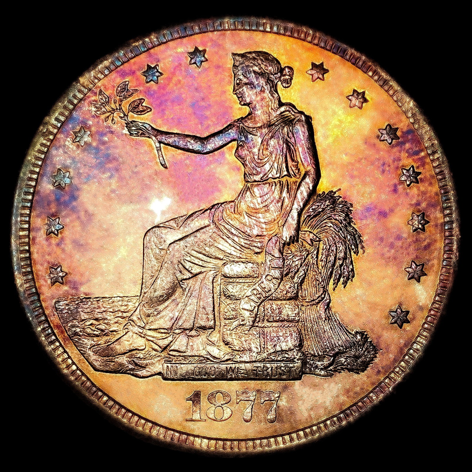 1877-S Silver Trade Dollar (1 of 2)