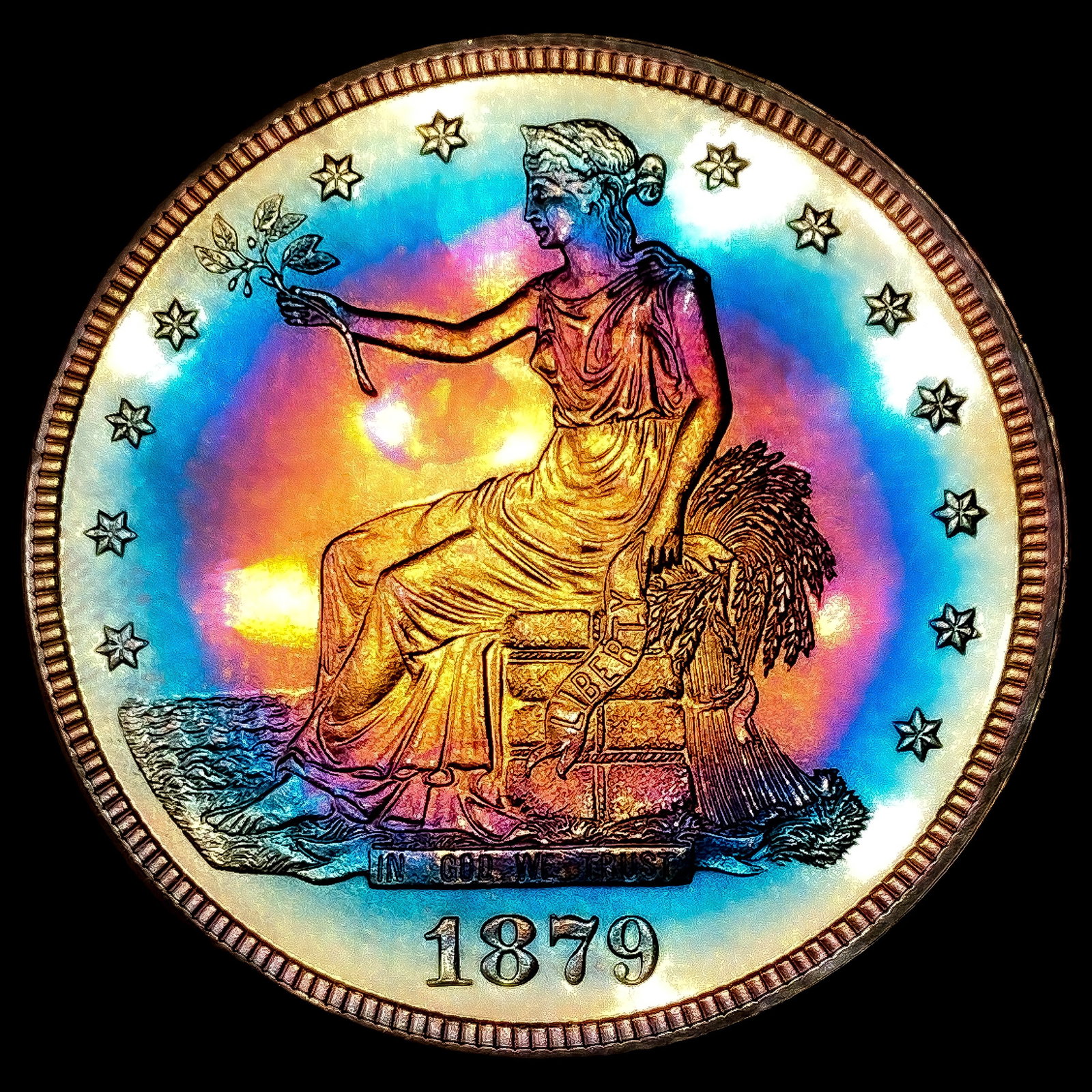 1879 Silver Trade Dollar: 1879 Silver Trade Dollar