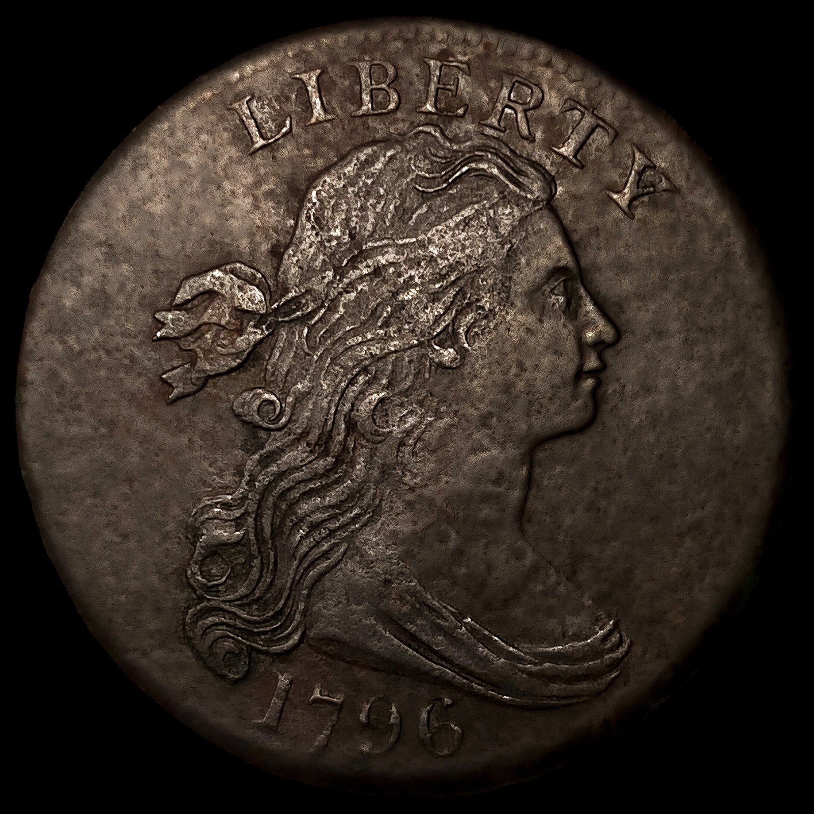 1796 Draped Bust Large Cent (1 of 2)
