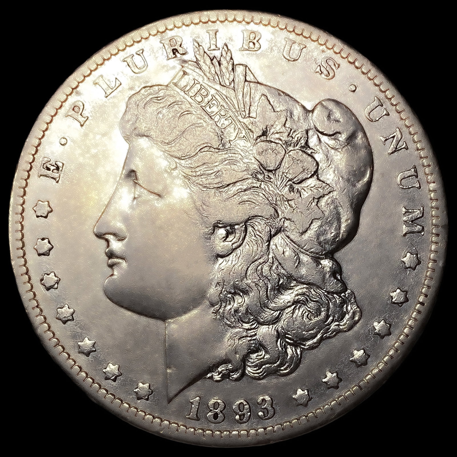 1893-CC Morgan Silver Dollar: 1893-CC Morgan Silver Dollar