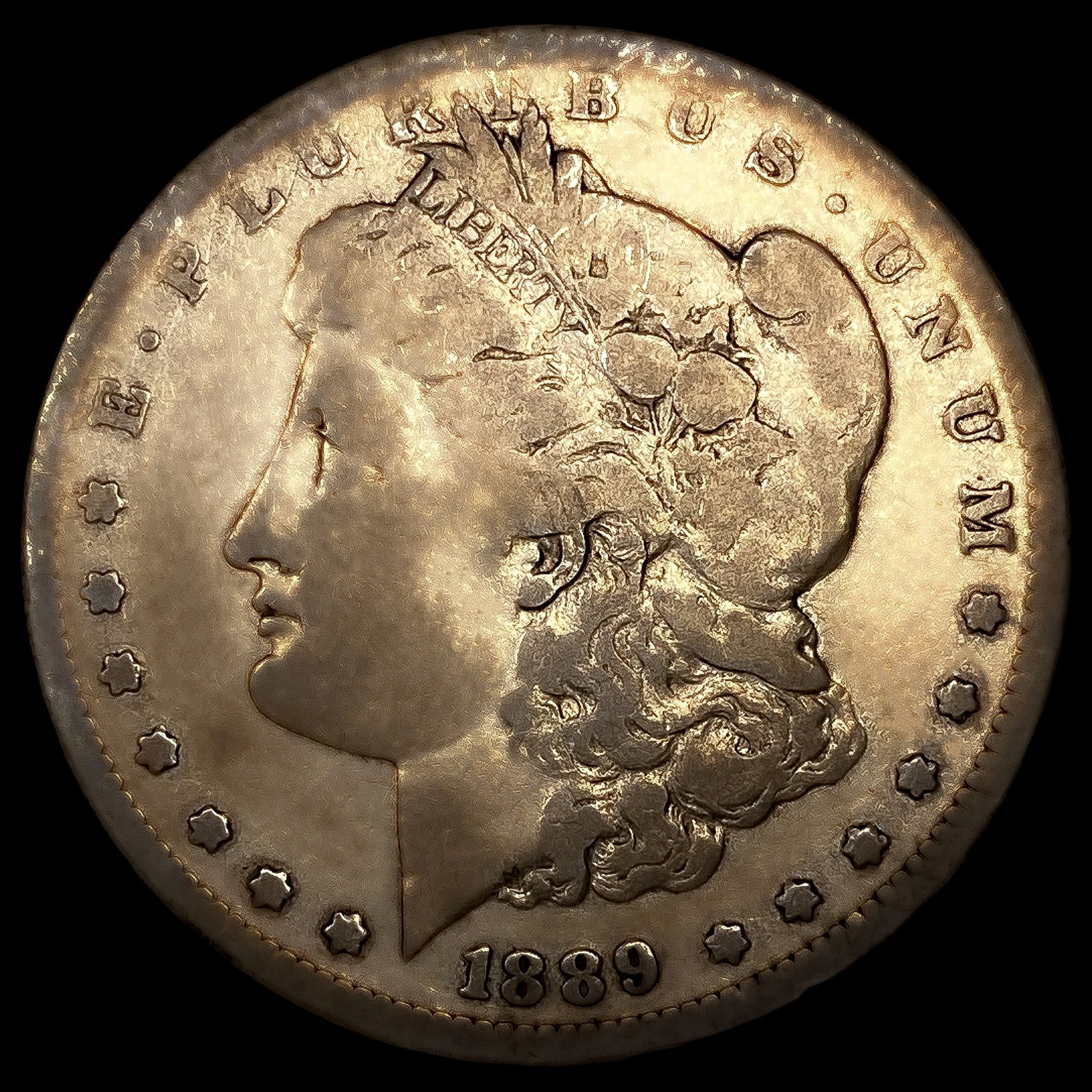 1889-CC Morgan Silver Dollar: 1889-CC Morgan Silver Dollar