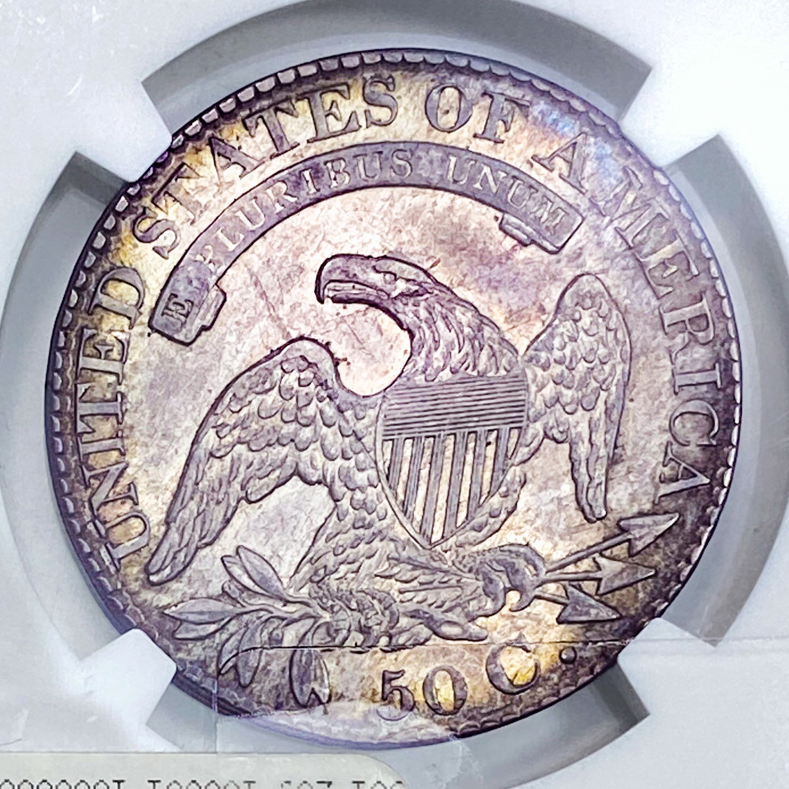 1826 Capped Bust Half Dollar NGC MS61 - 4