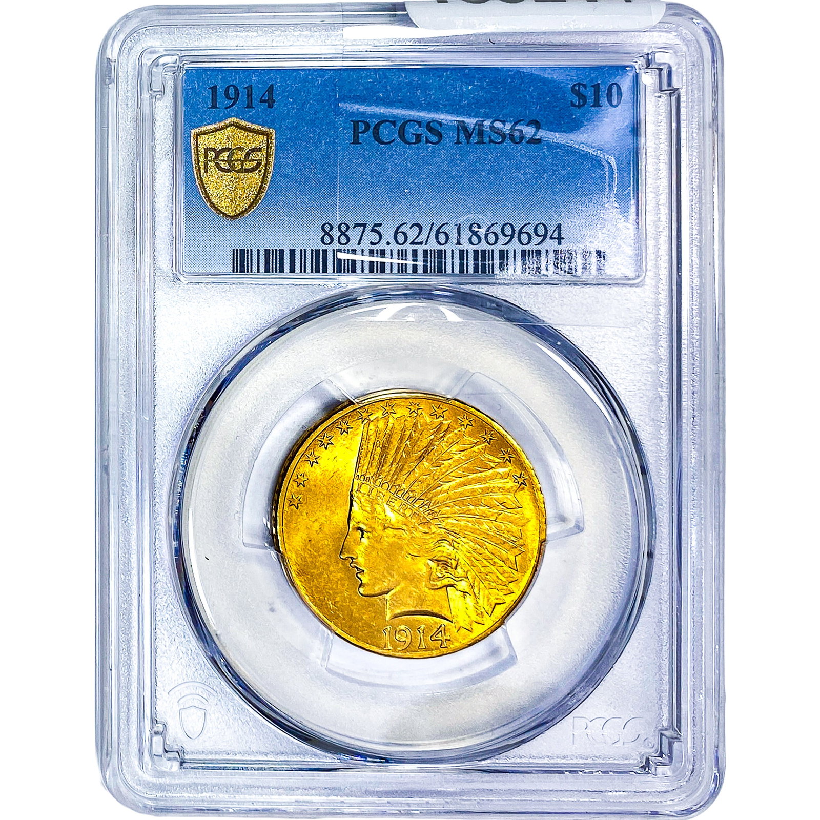1914 $10 Gold Eagle PCGS MS62 (1 of 4)