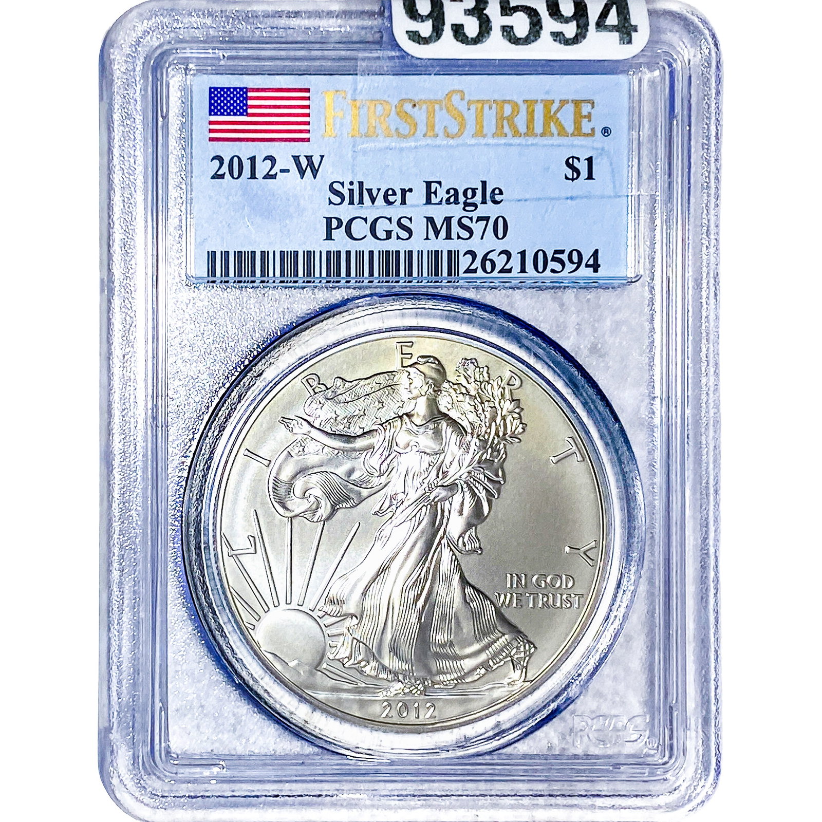 2012-W Silver Eagle PCGS MS70 (1 of 2)