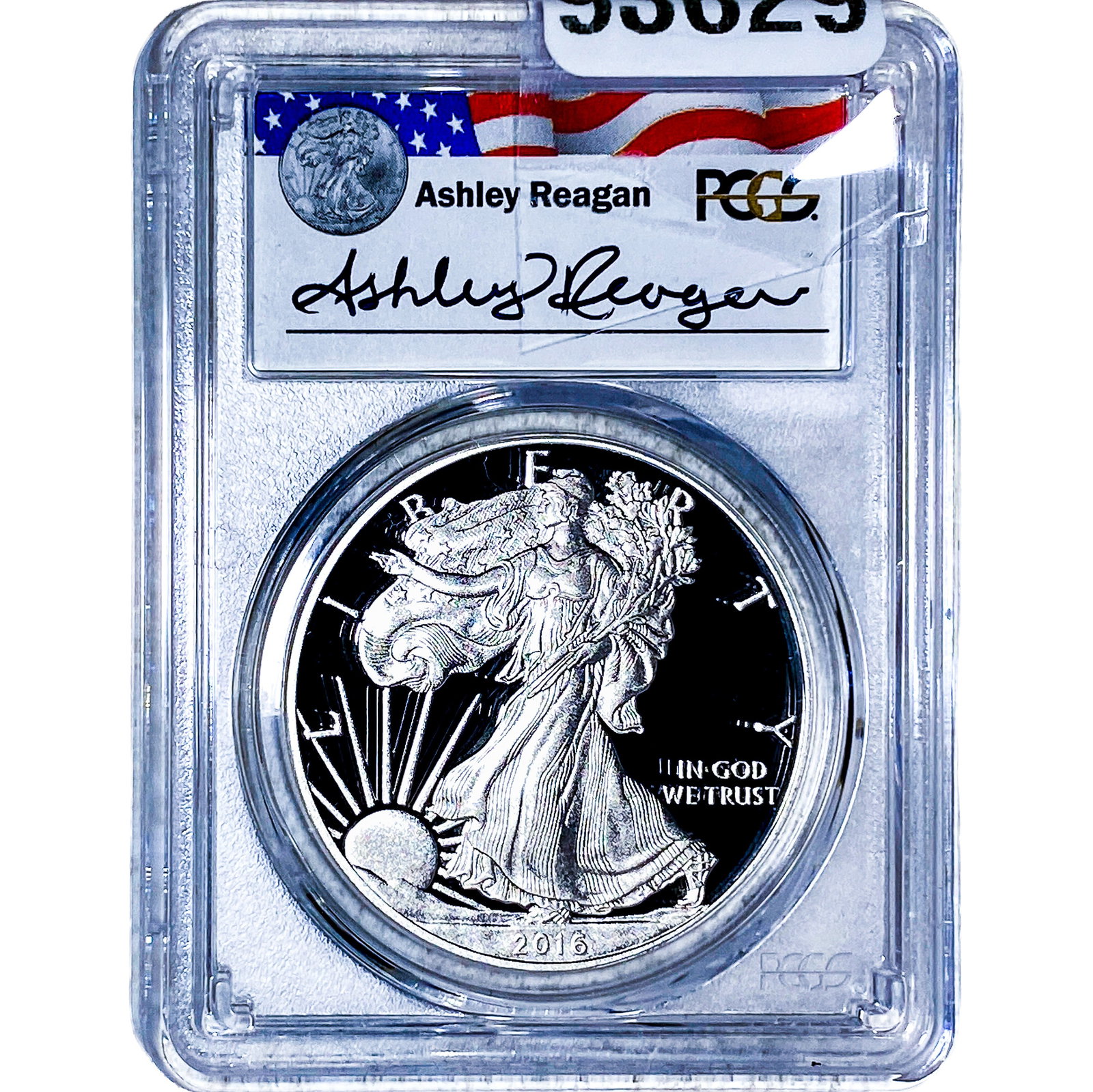 2016-W Silver Eagle PCGS PR69 DCAM 30th Anni. (1 of 2)