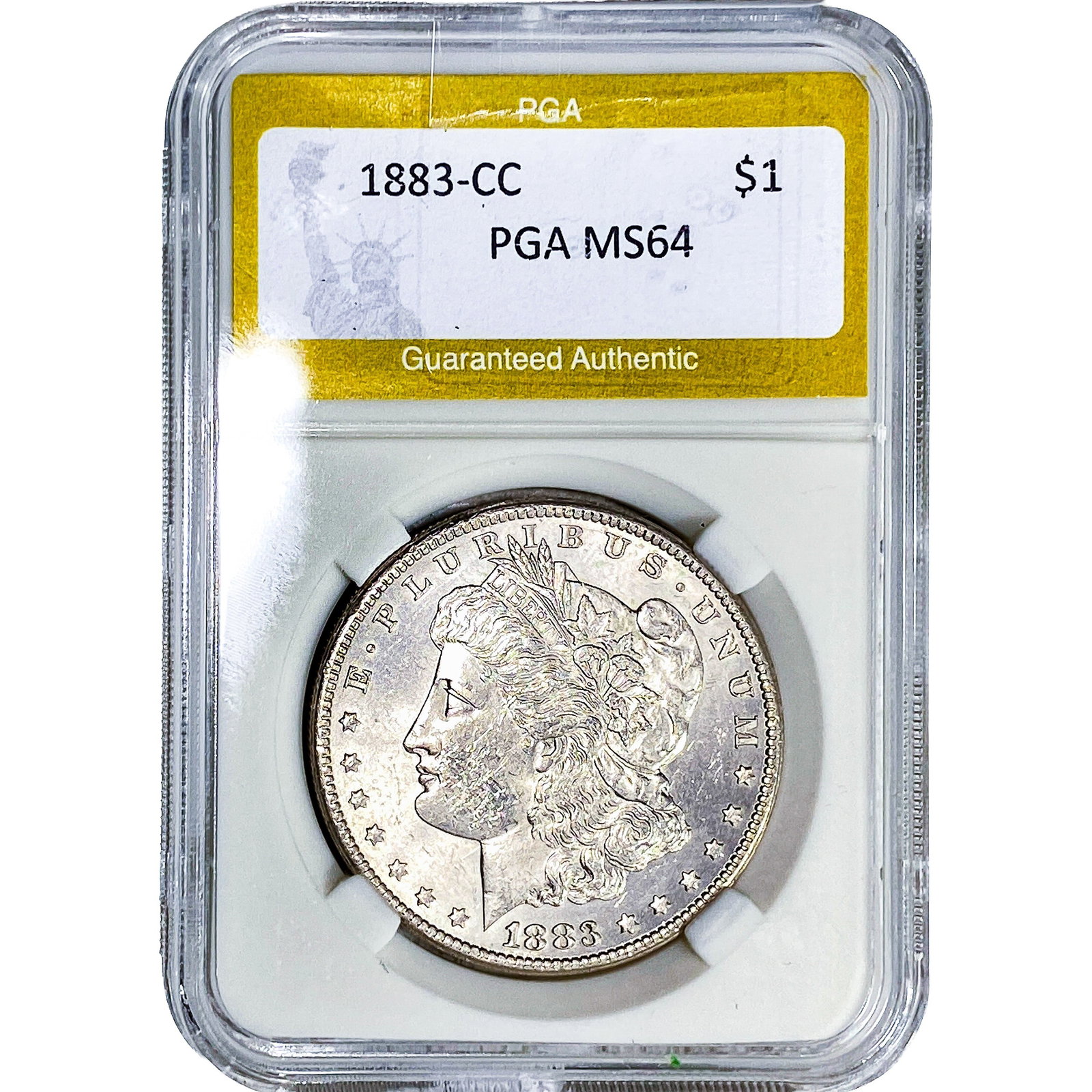 1883-CC Morgan Silver Dollar PGA MS64 (1 of 2)