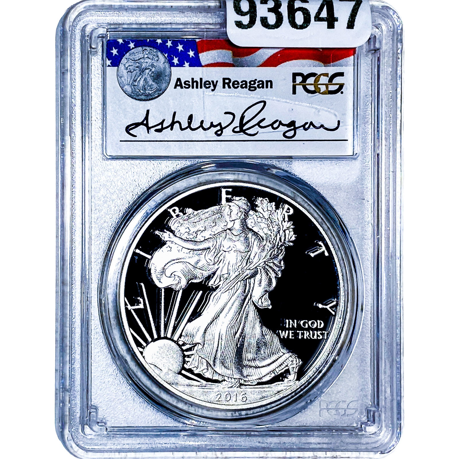 2016-W Silver Eagle PCGS PR69 DCAM 30th Anni. (1 of 2)