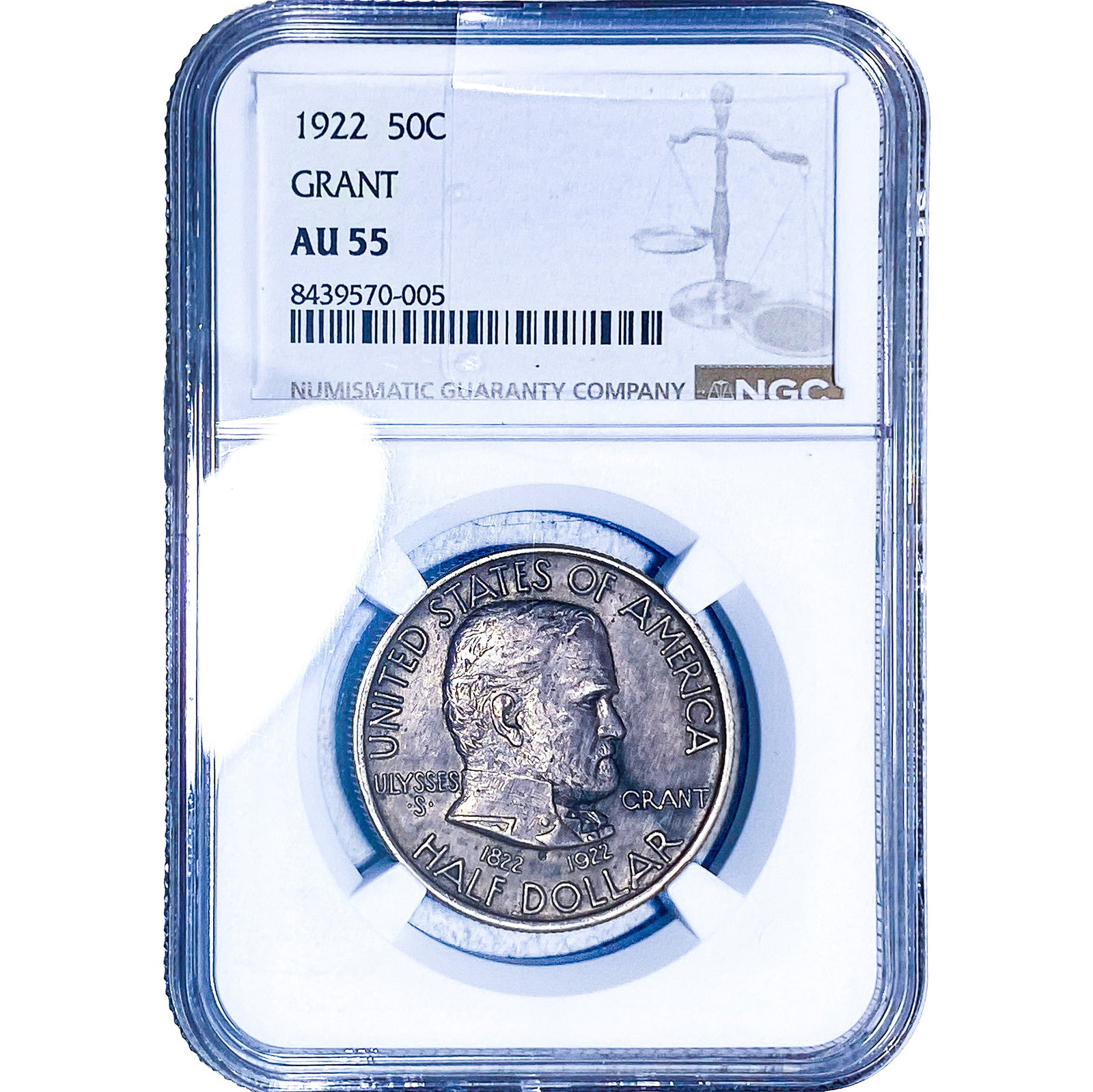 1922 Grant Half Dollar NGC AU55 (1 of 2)