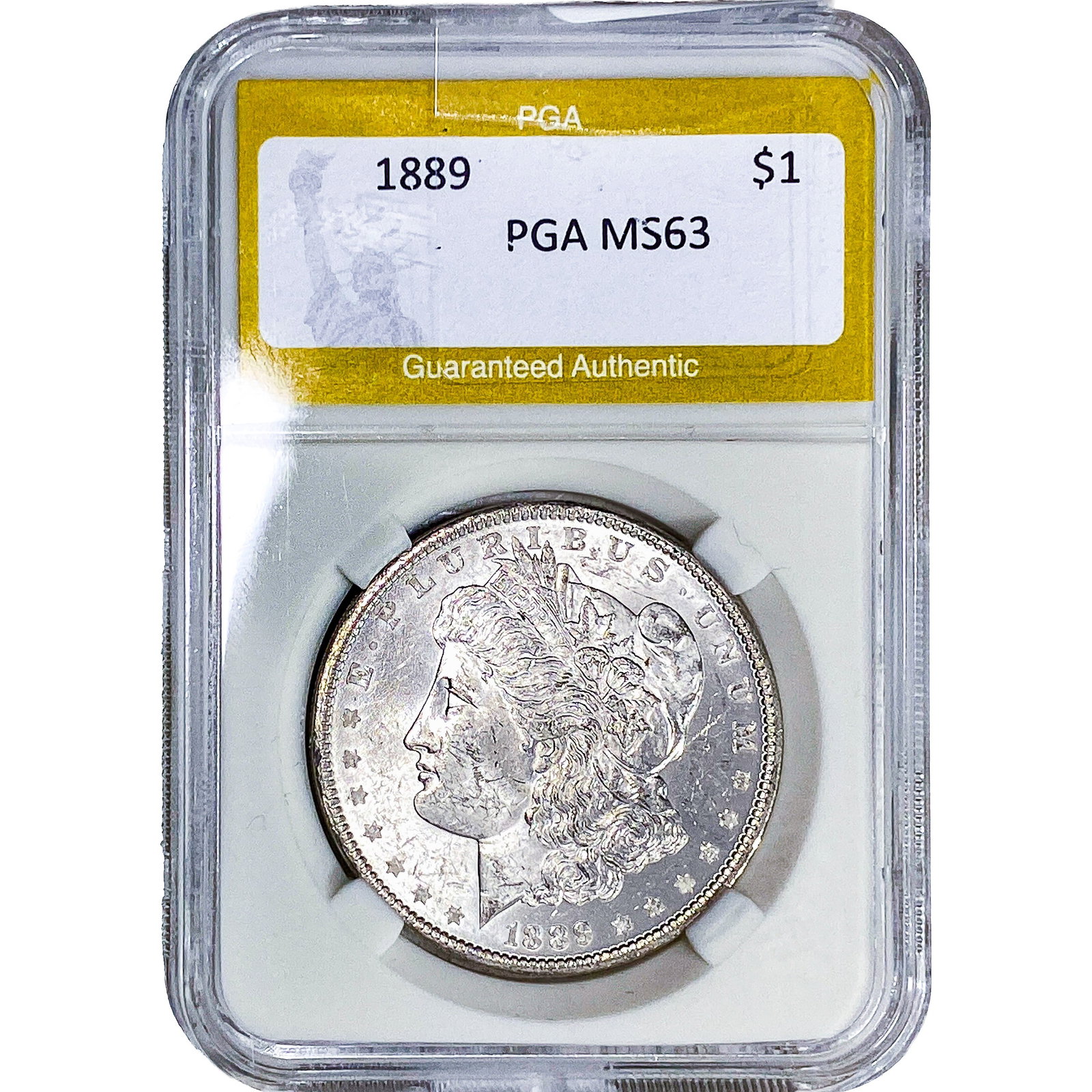 1889 Morgan Silver Dollar PGA MS63 (1 of 2)