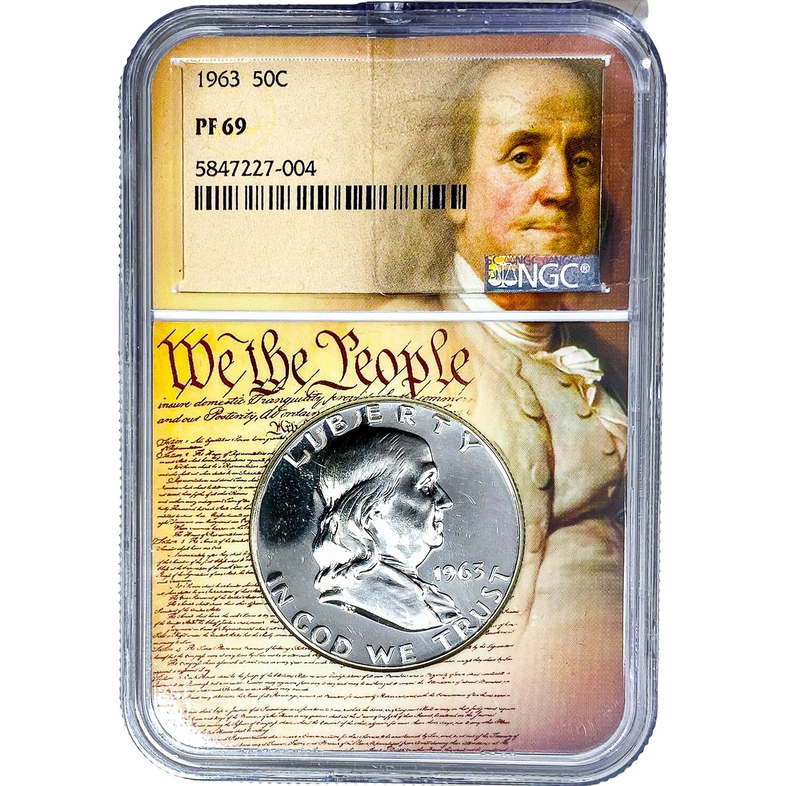 1963 Franklin Half Dollar NGC PF69 (1 of 2)
