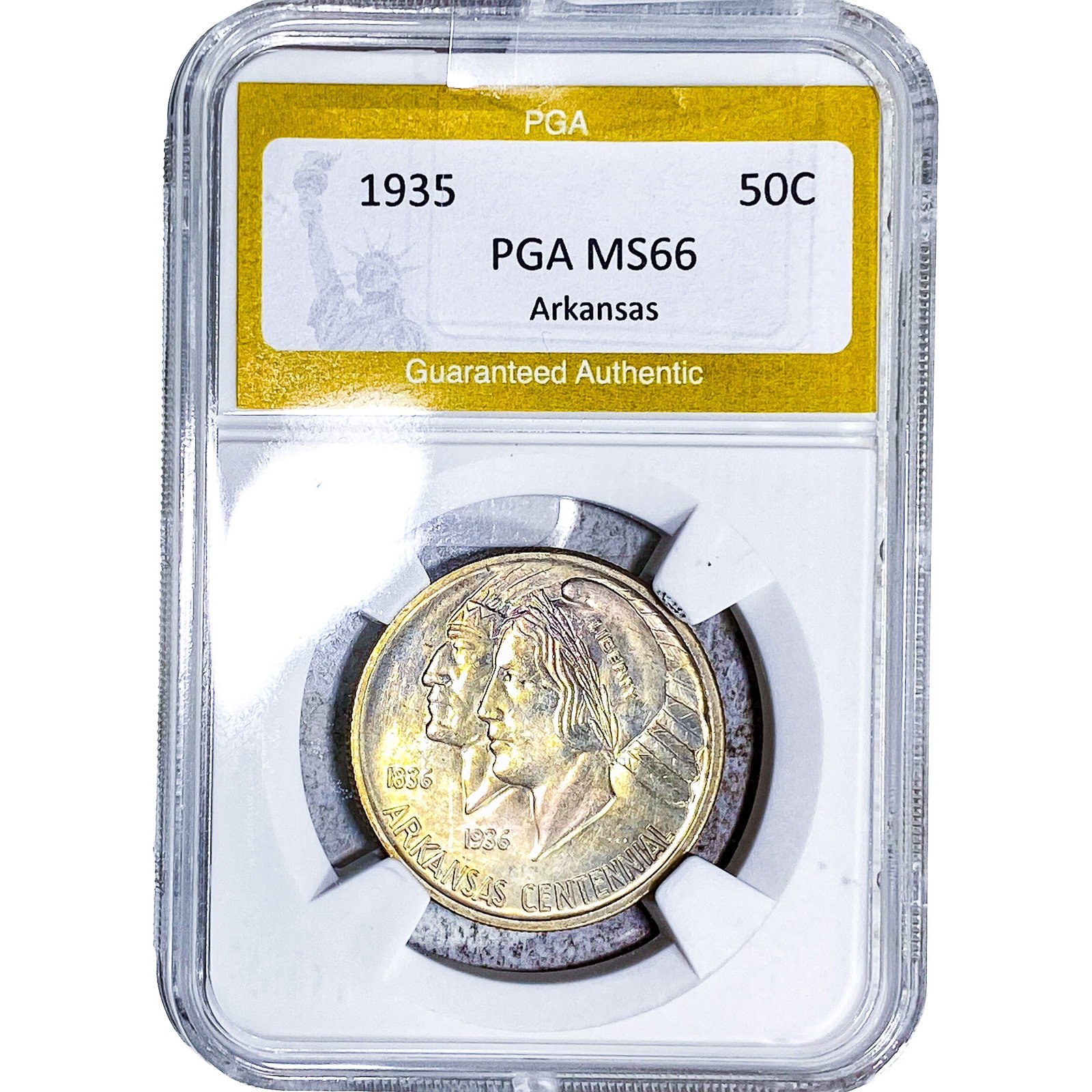 1935 Arkansas Half Dollar PGA MS66 (1 of 2)