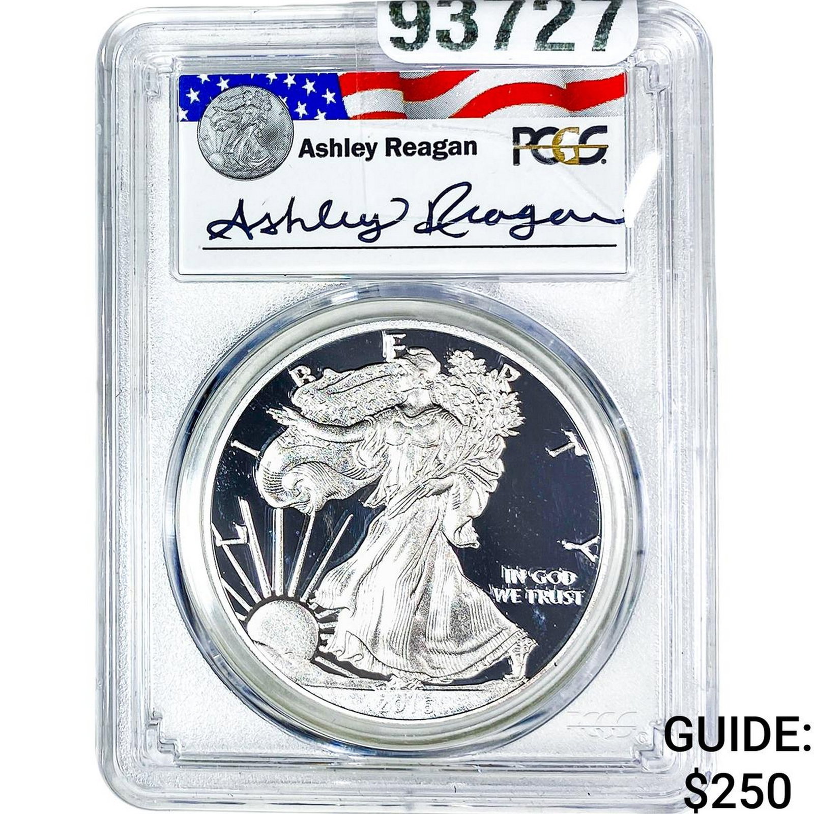 2016-W Silver Eagle PCGS PR69 DCAM 30th Anniv. (1 of 2)