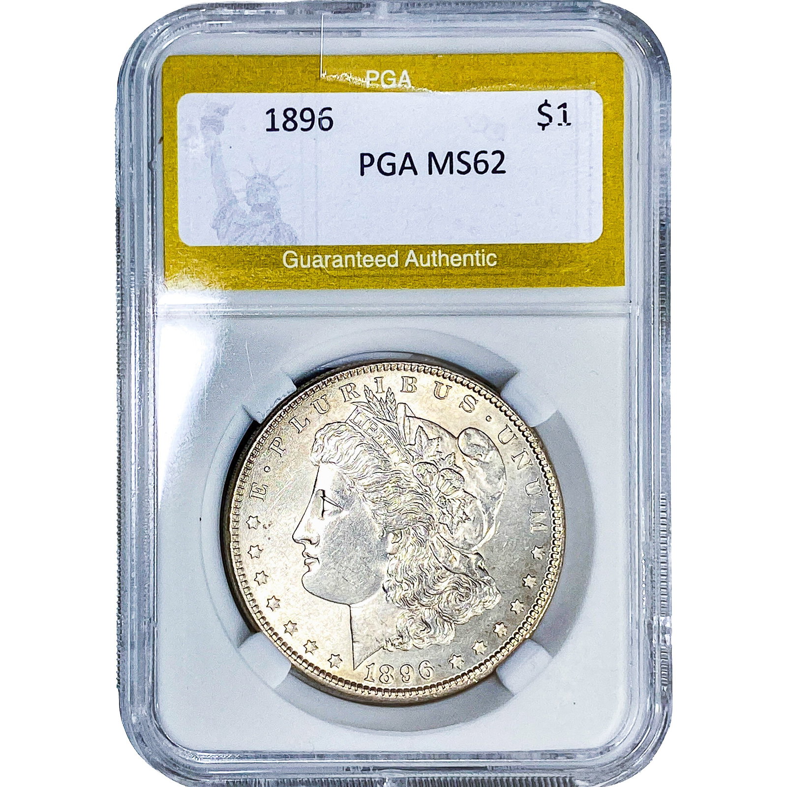 1896 Morgan Silver Dollar PGA MS62 (1 of 2)