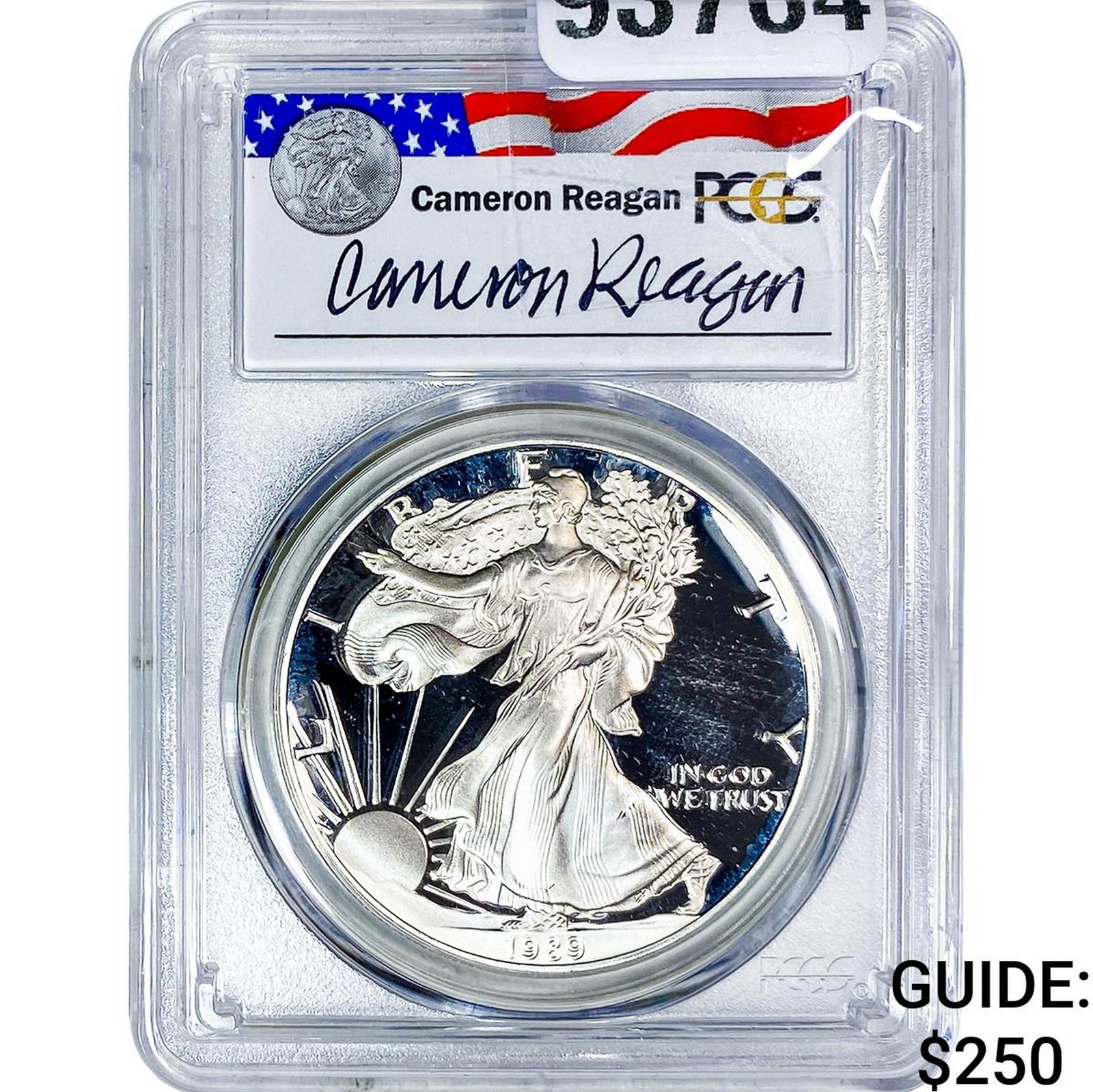 1989-D Silver Eagle PCGS PR69 DCAM (1 of 2)