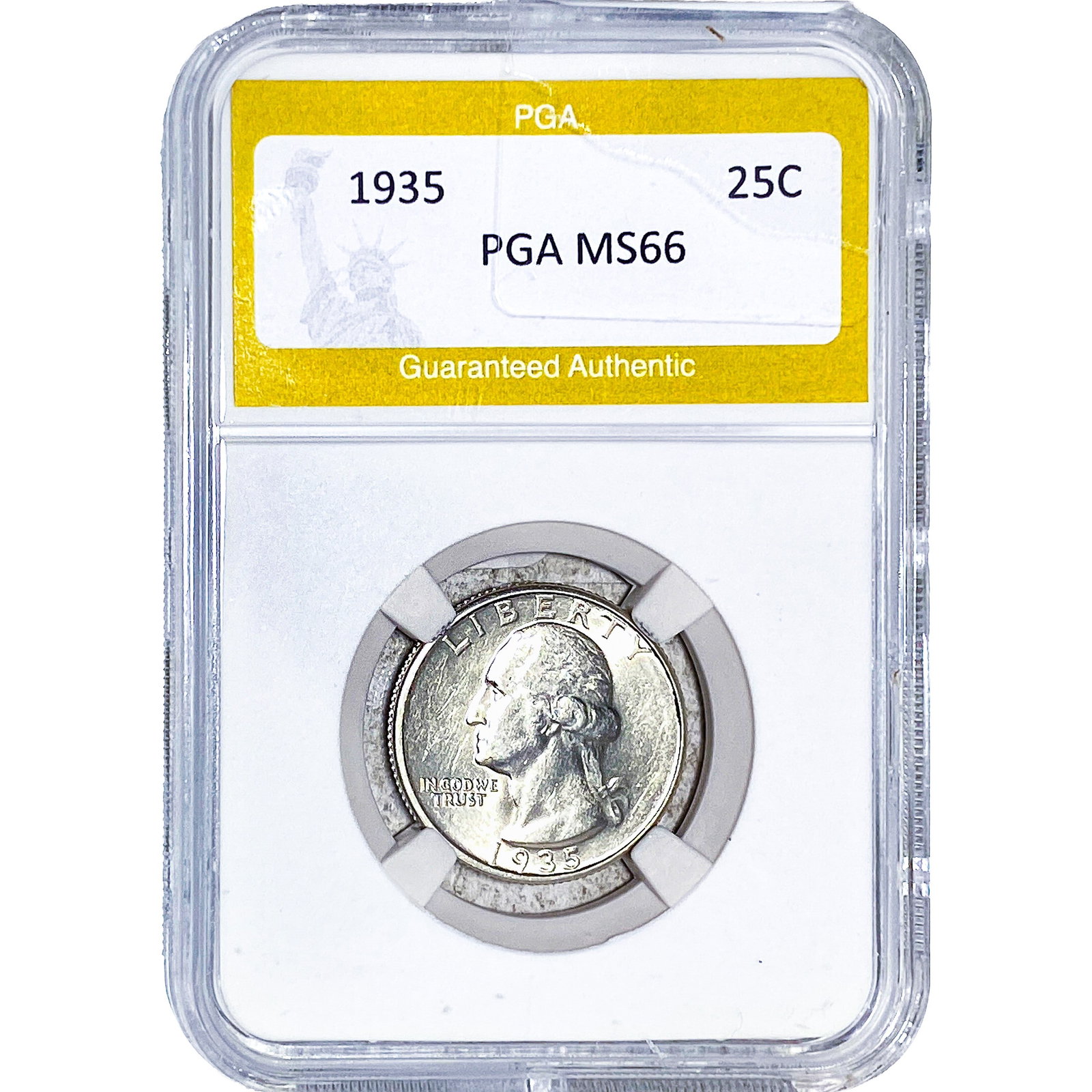 1935 Washington Silver Quarter PGA MS66 (1 of 2)