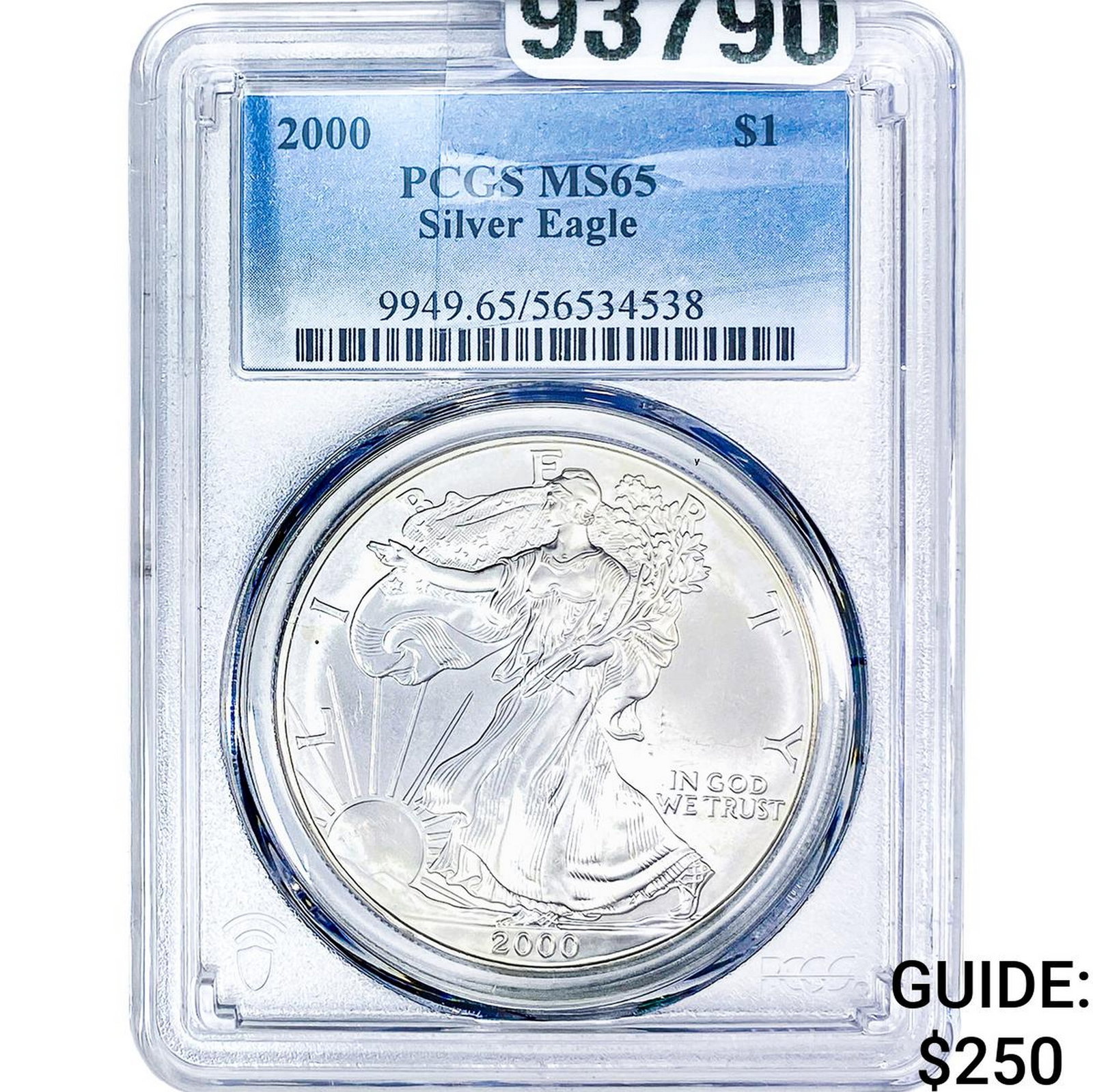2000 Silver Eagle PCGS (1 of 2)