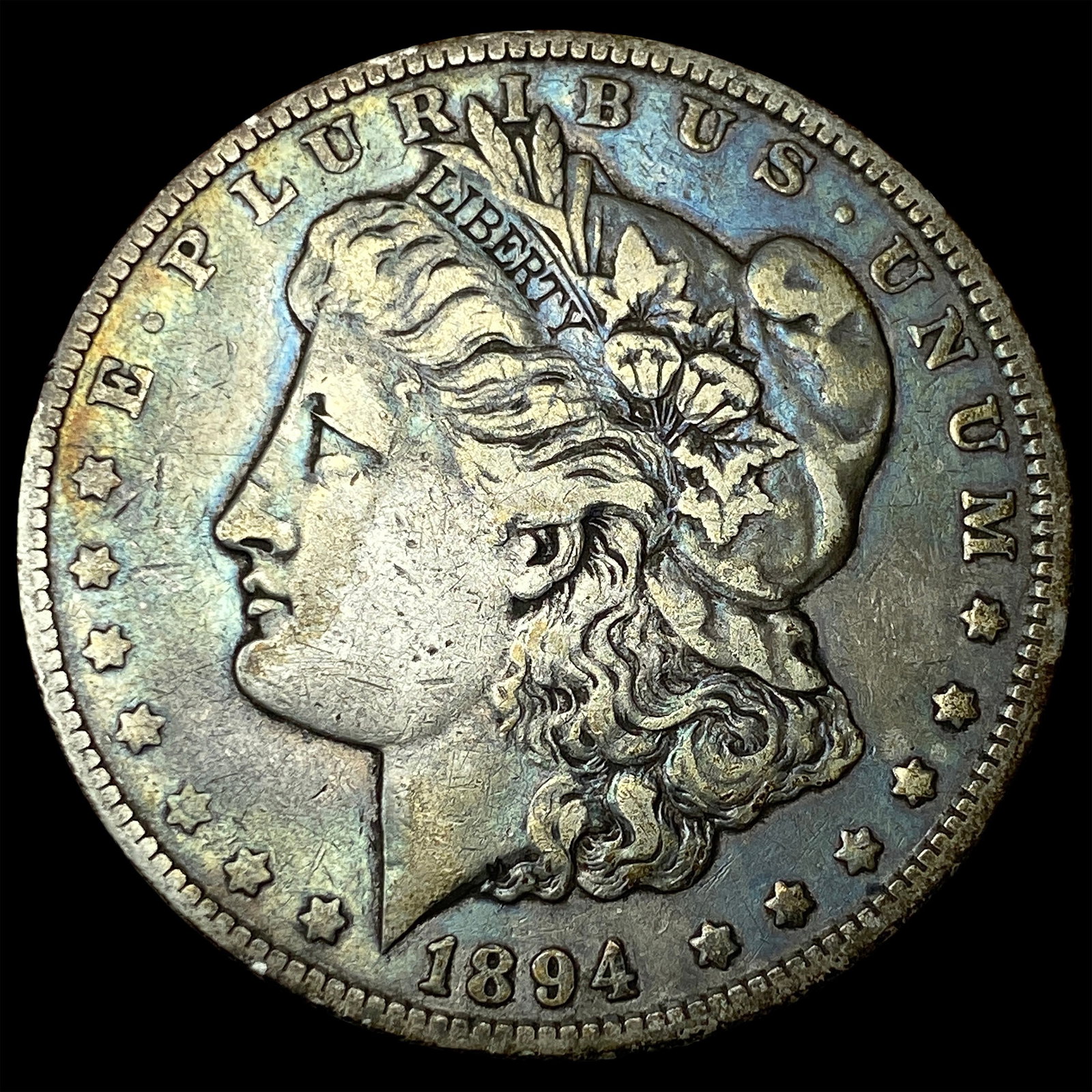 1894-O Silver Morgan Dollar LIGHTLY CIRCULATED (1 of 2)