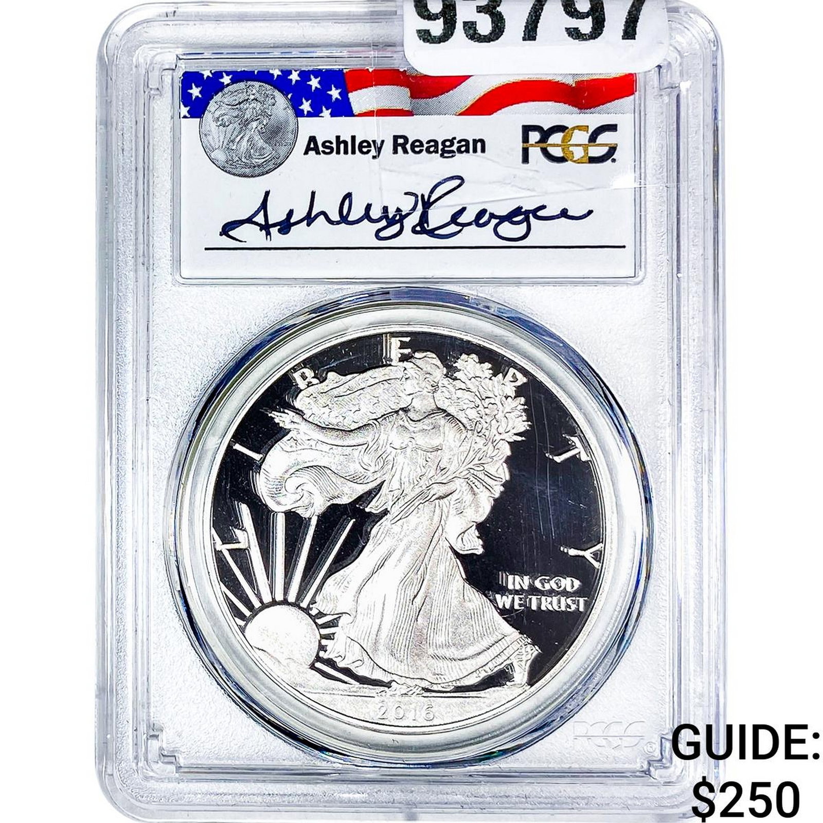 2016-W Silver Eagle PCGS PR69 DCAM 30th Anniv. (1 of 2)