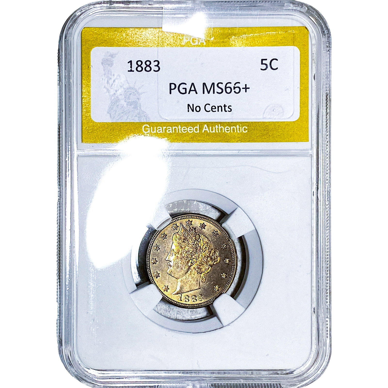 1883 Liberty Victory Nickel PGA MS66+ (1 of 2)