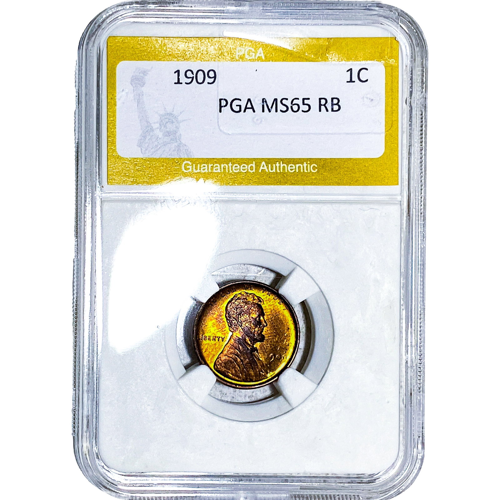 1909 Wheat Cent PGA MS65 RB (1 of 2)