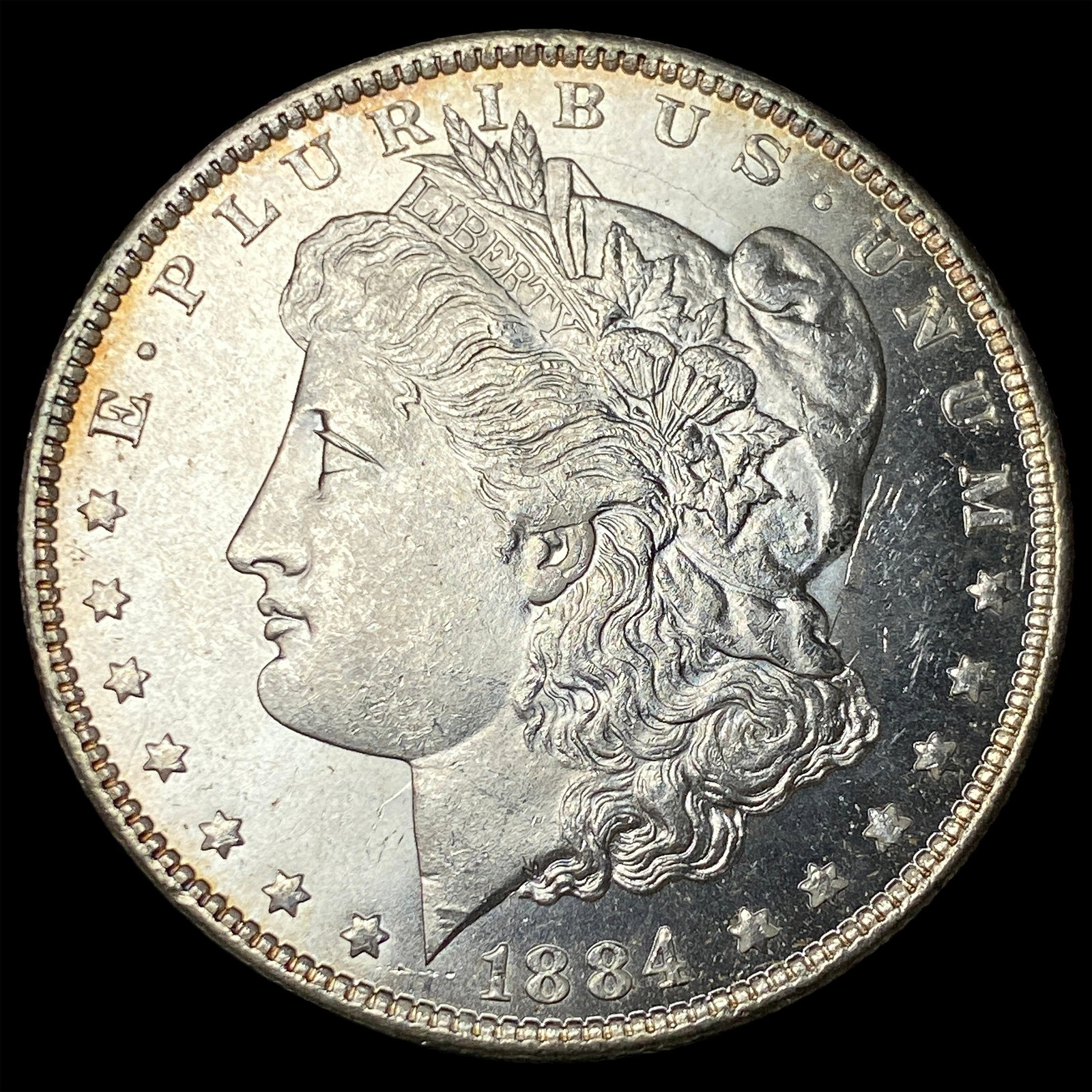1884-O Silver Morgan Dollar GEM BU (1 of 2)