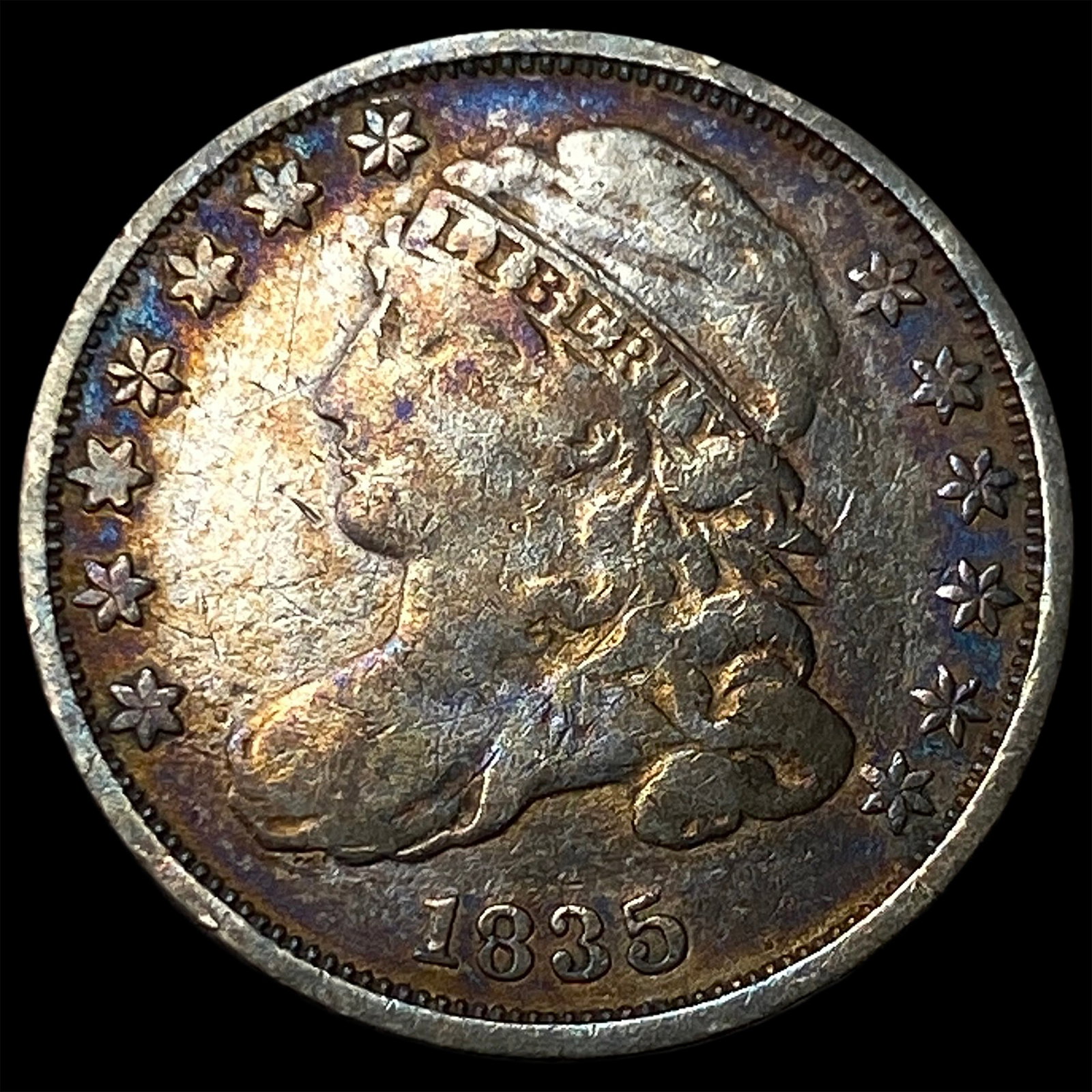 1835 Capped Bust Dime LIGHTLY CIRCULATED (1 of 2)